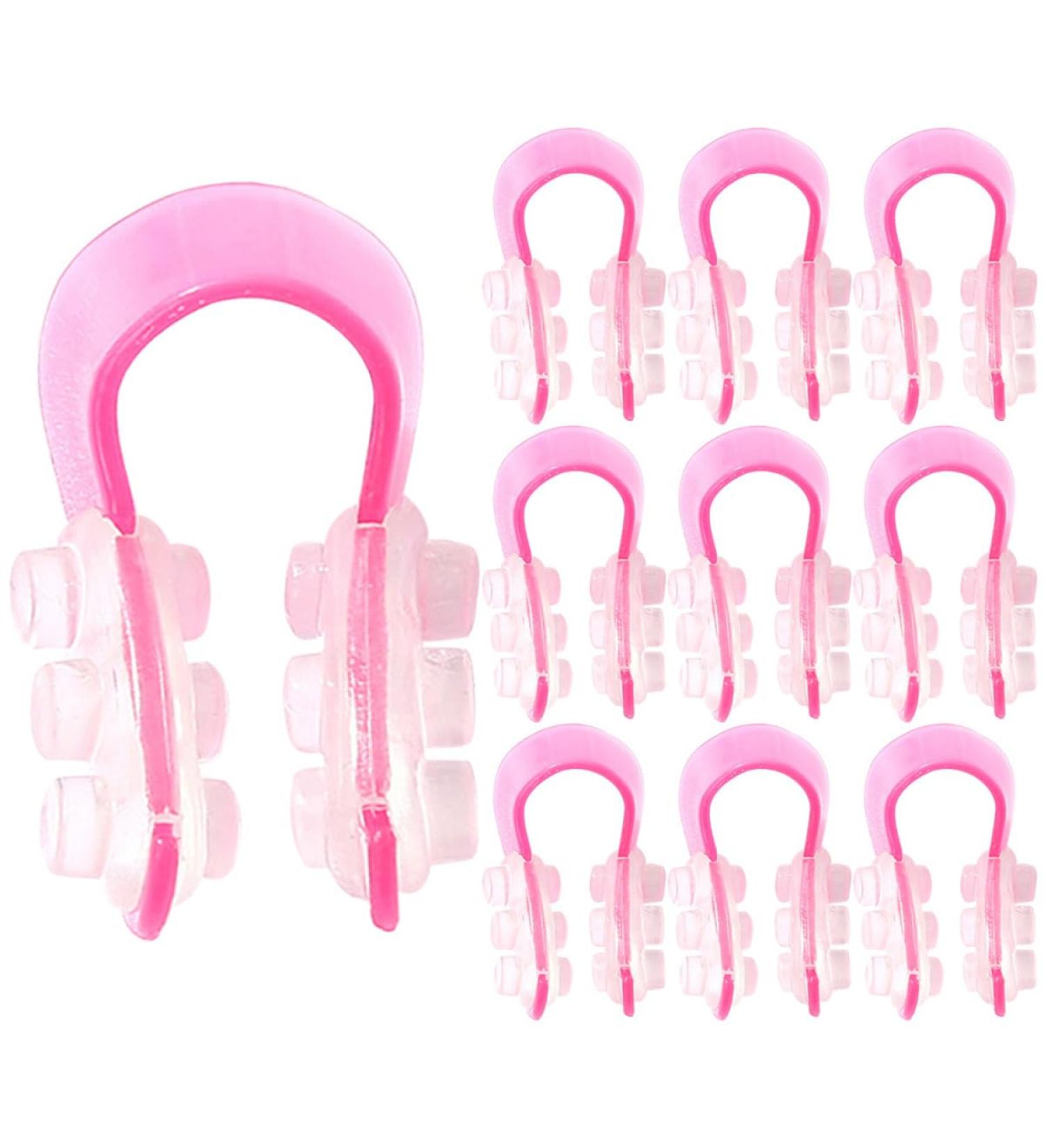 Pince Nez Haut en Silicone Souple Lot de 10 Correcteurs de Nez Affinant pour Remodelage et Rehaussement Accessoire Beaut pour Fille et Soins Quotidiens - Buy Online on GoSupps.com