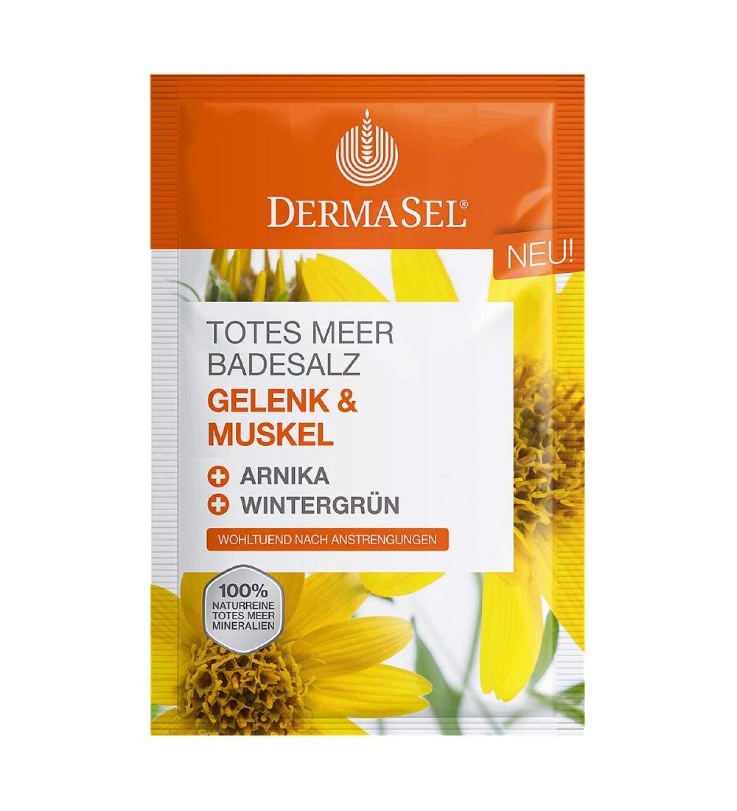 DERMASEL Dead Sea Bath Salt Joint & Muscle 80 g