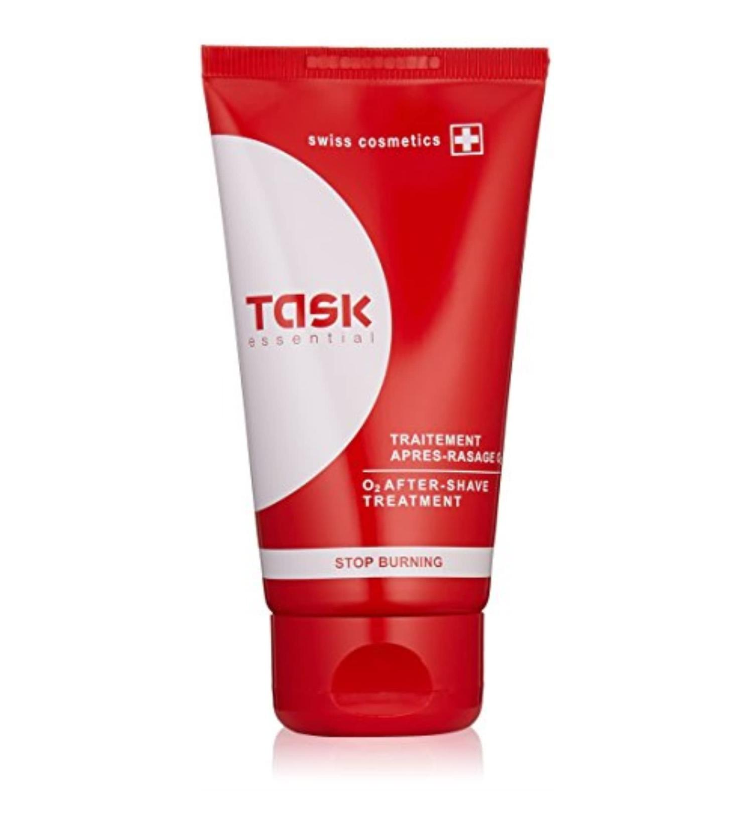 Task Essential Stop Burning After Shave Treatment - Soothing 2.5 oz for Smooth Skin | International Shipping - Buy Online on GoSupps.com