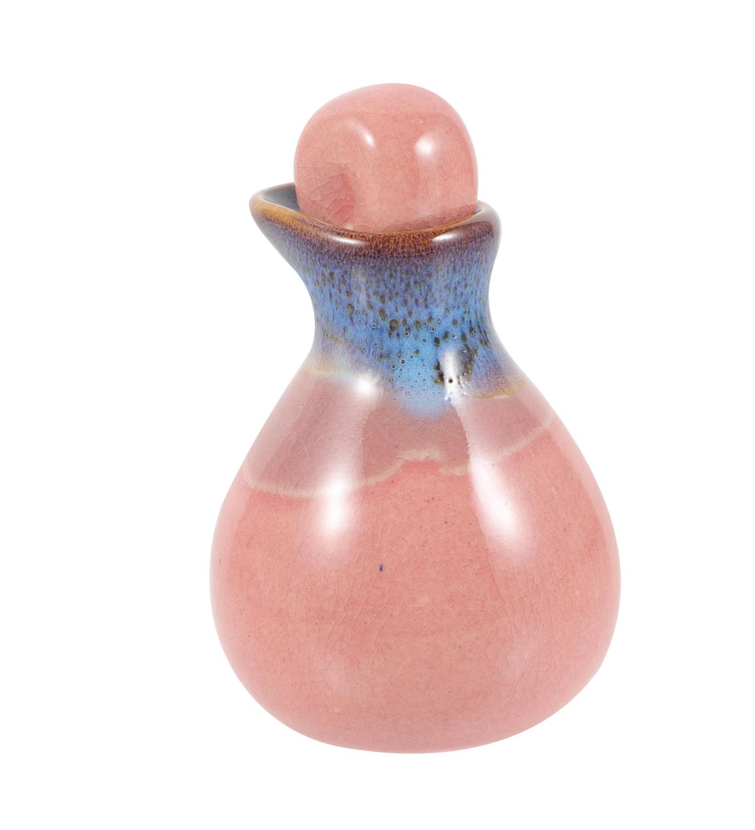 BIUDECO Beauty Salon Supplies Ceramic Japanese Soy Sauce Dispenser Mini Lotion Red Tool Kit Cosmetic 5.5 7.5cm Red - Buy Online on GoSupps.com