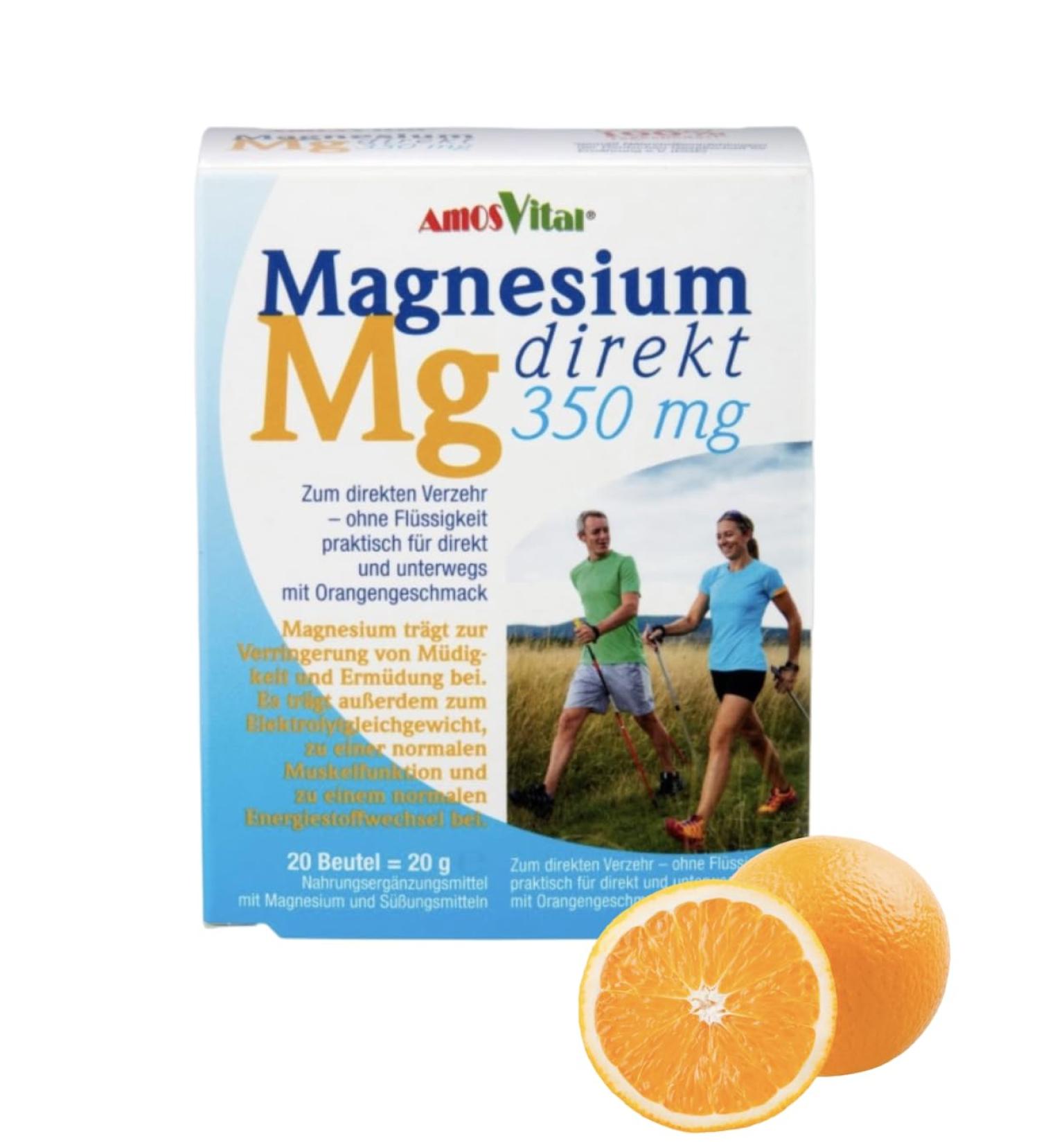 AmosVital Magnesium direct 20 g - Buy Online on GoSupps.com