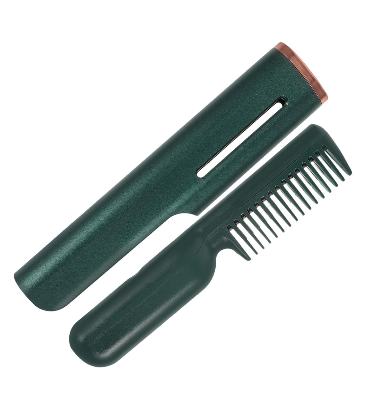 Didiseaon Hair Straightener Comb - Portable Electric Heating Tool for Straight Hair USB Ceramic Hairstyling Comb - Buy Online on GoSupps.com