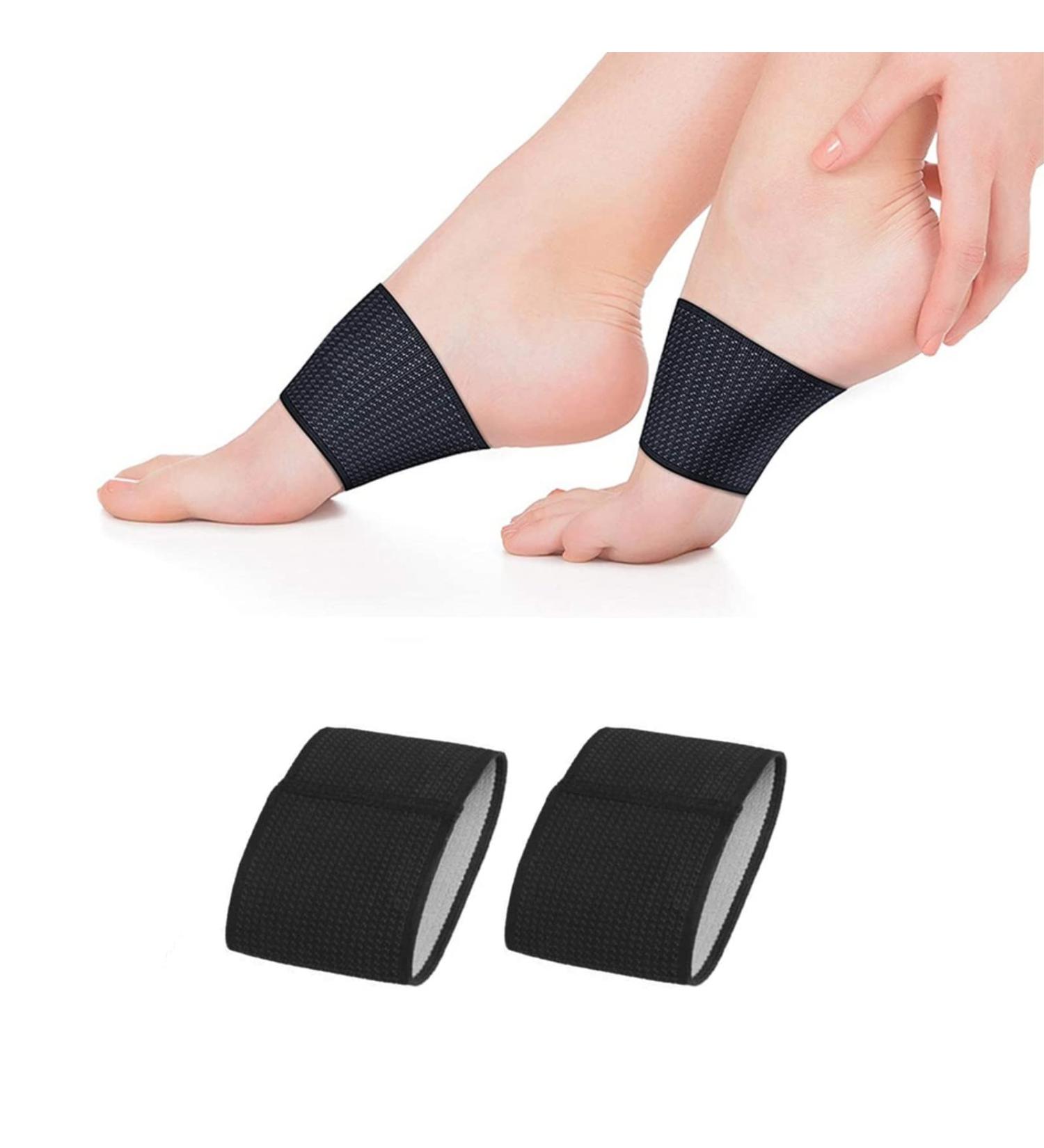 Plantar Fasciitis Relief + Copper Arch Support Brace (1 Pair) | Orthotic Support for Foot Pain, Flat Feet, High Arches | Women's Small Size - Buy Online on GoSupps.com