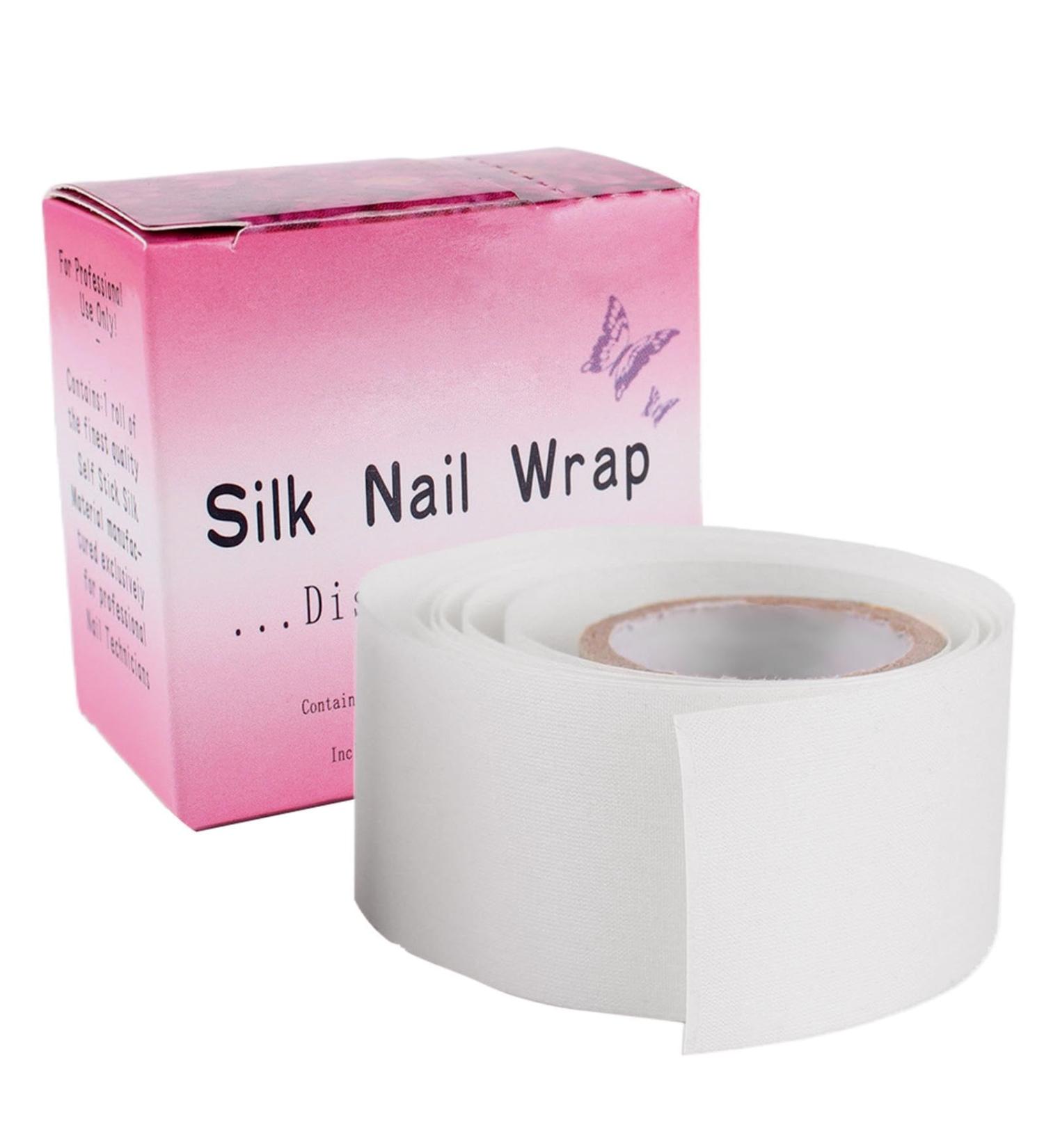 Besreey Silk Nail Tape - Nail Reinforce Repair Bandage Tape - Adhesive Nail Wrap Professional Manicure Tool Strong Nail Protector for UV Gel Acrylic Extension - Buy Online on GoSupps.com