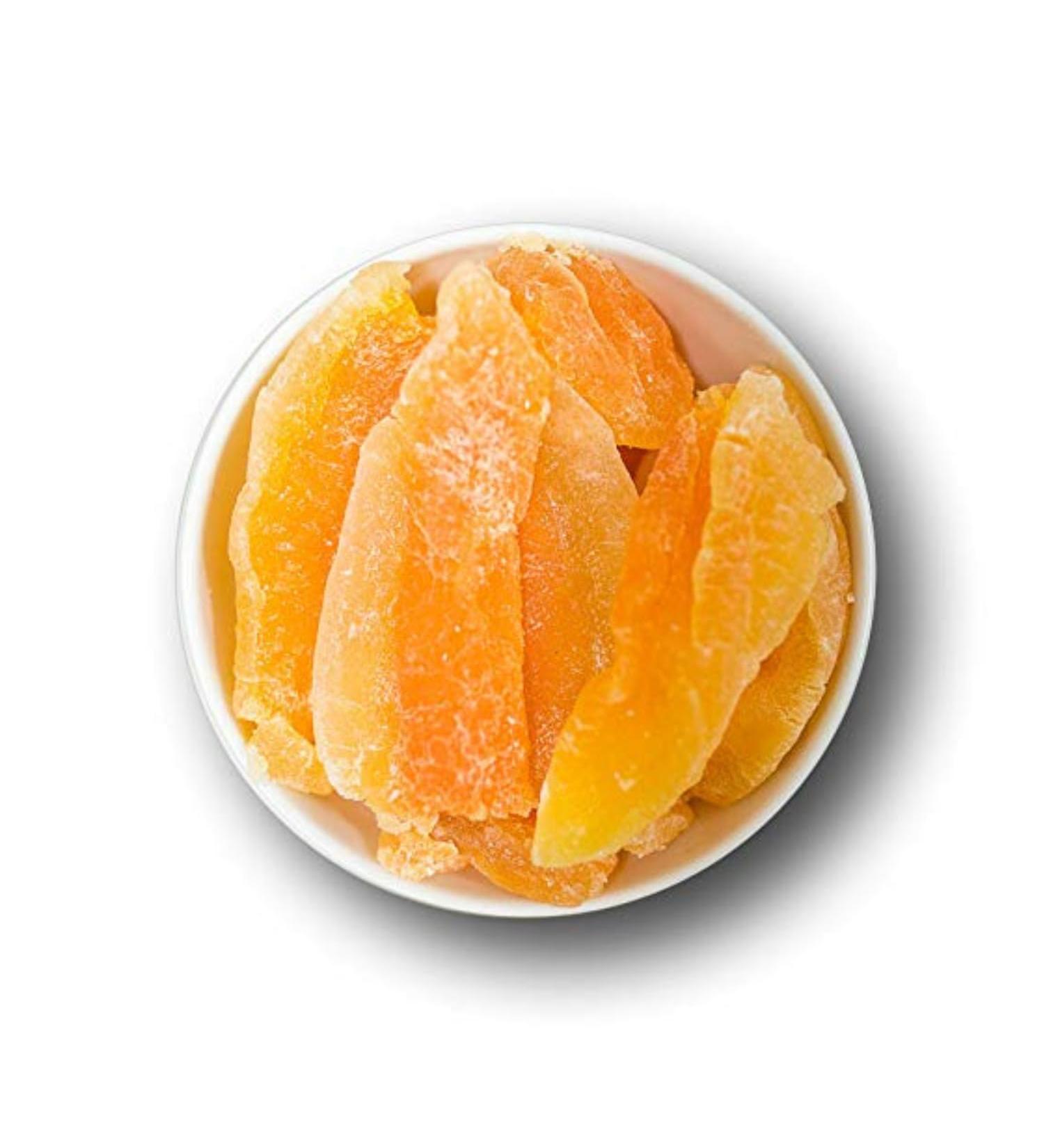  1001 Frucht 1001 Frucht candied honey melon 500 g slightly ground aromatic candied fruit without additives pieces of melon from Thailand as a snack of healthy fruits - Buy Online on GoSupps.com