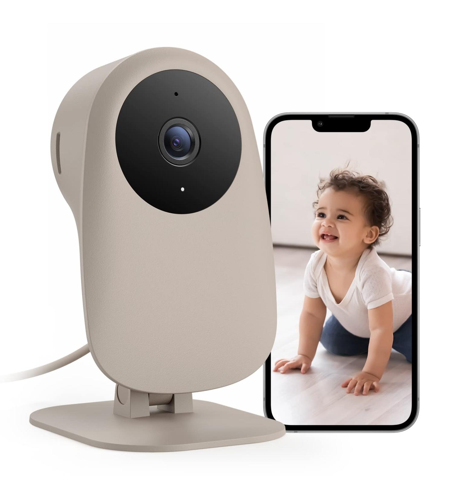 Nooie Baby Monitor WiFi Camera with App 1080p Night Vision Cry & Movement Detection Alexa Compatible - Buy Online on GoSupps.com