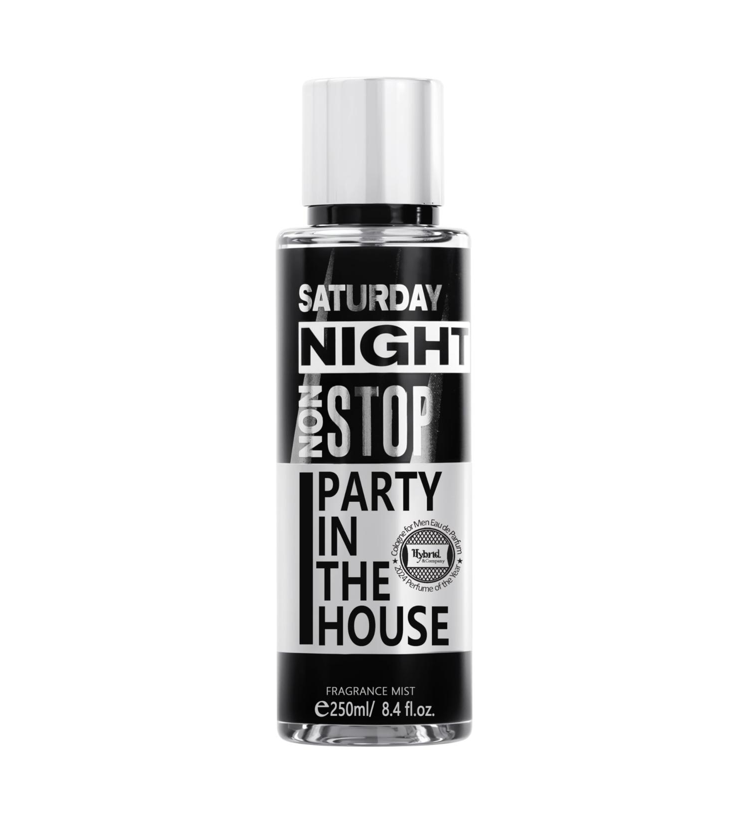 Hybrid & Company Party In The House Men Body Fragrance Spray Mist 250Ml Party In The House 8.4 Fl Oz (Pack of 1) - Buy Online on GoSupps.com