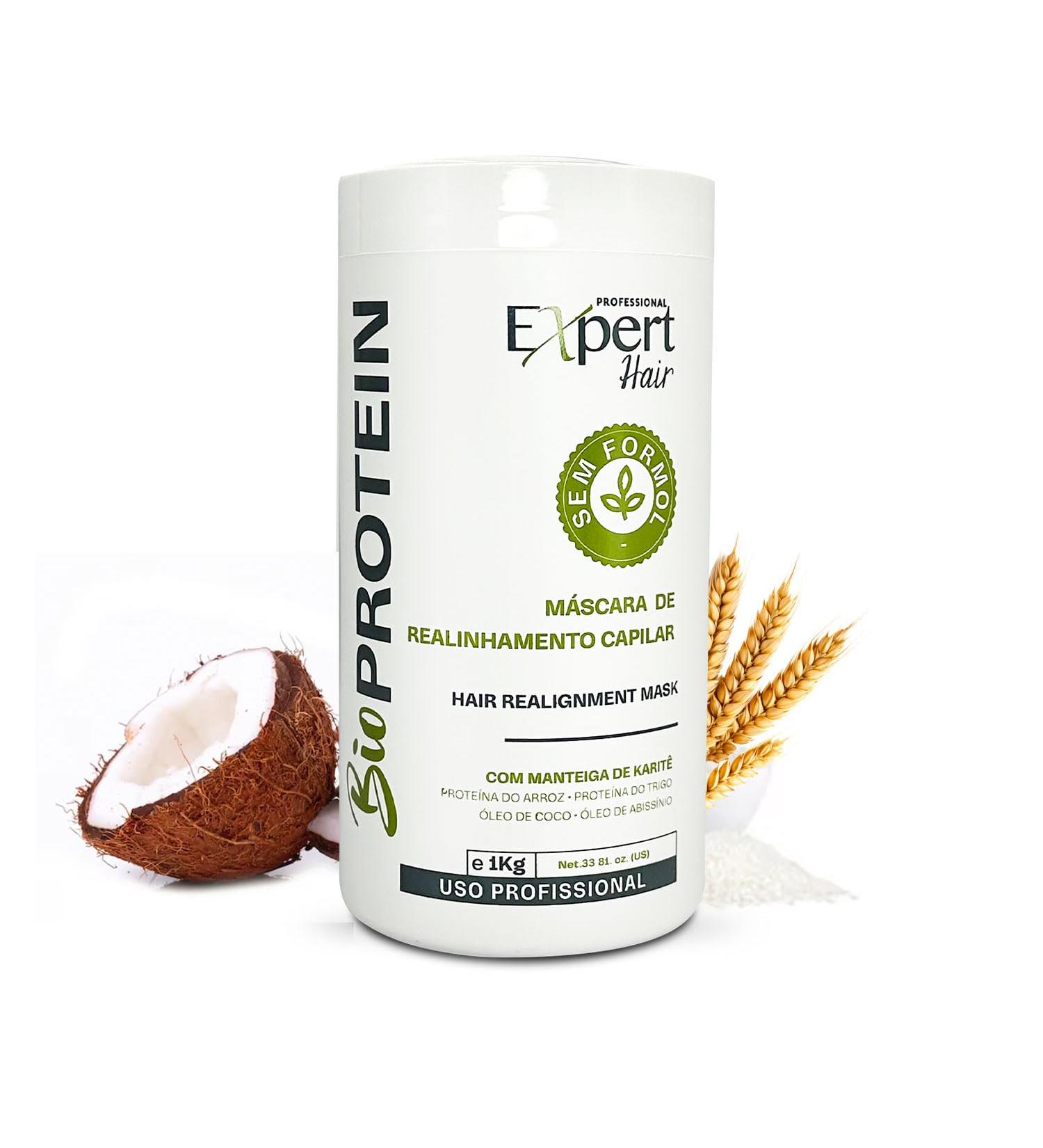 Bio Protein Botox Hair Treatment - Formaldehyde-Free Keratin Straightening & Anti-Frizz | 1kg Organic Hair Care - Buy Online on GoSupps.com