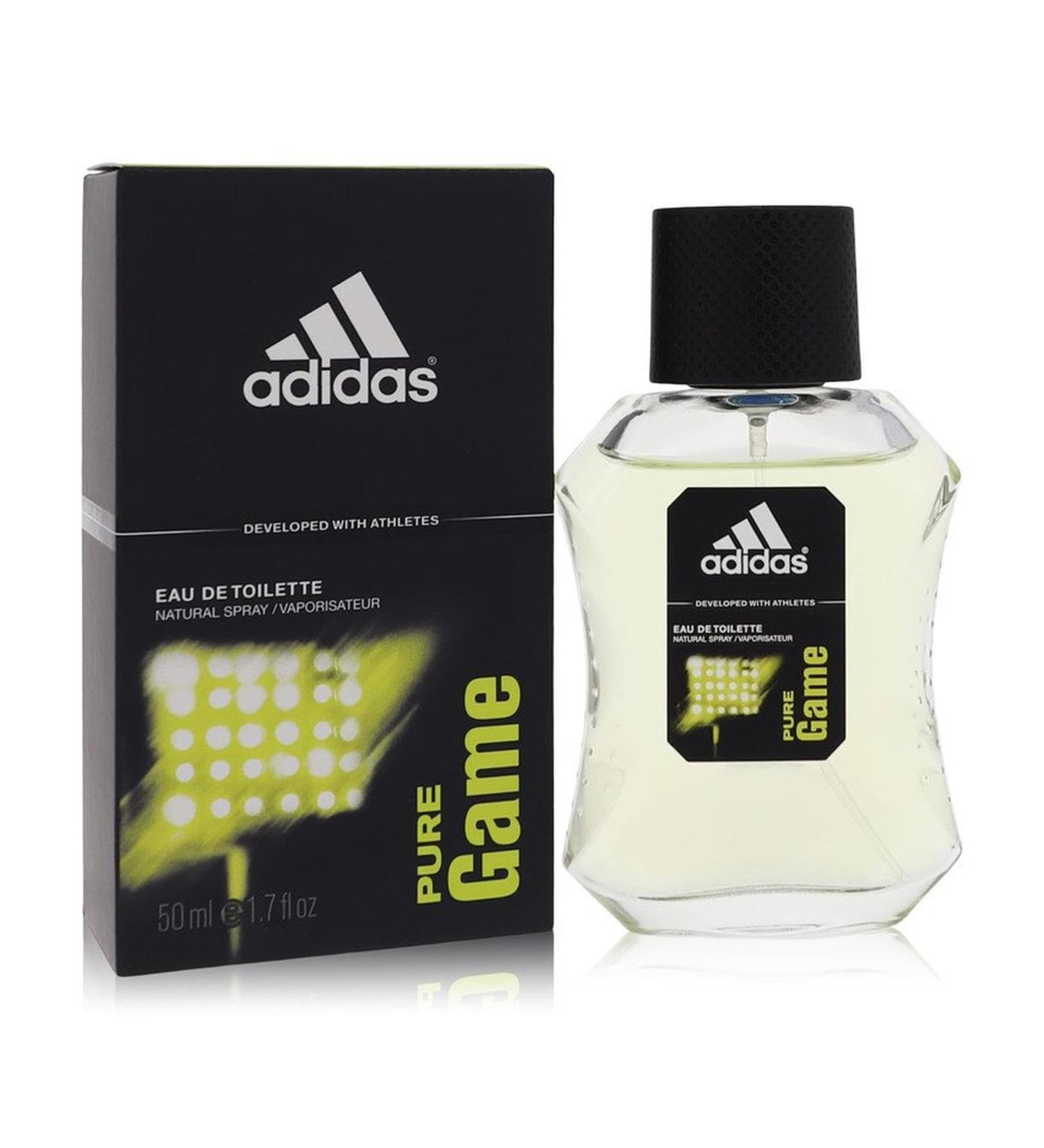 Adidas Pure Game Eau de Toilette Spray for Men 1.7 Ounce Citrus Orange 1.7 Ounce (Pack of 1)