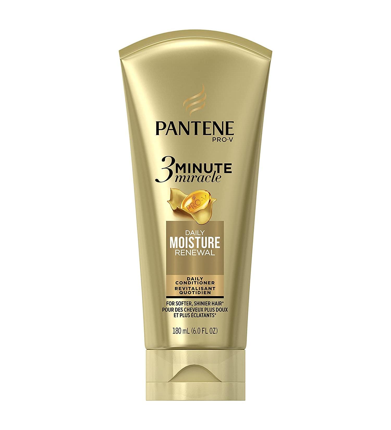 Pantene Moisture Renewal 3 Minute Miracle Deep Conditioner - 6 fl oz (Pack of 2) - Buy Online on GoSupps.com