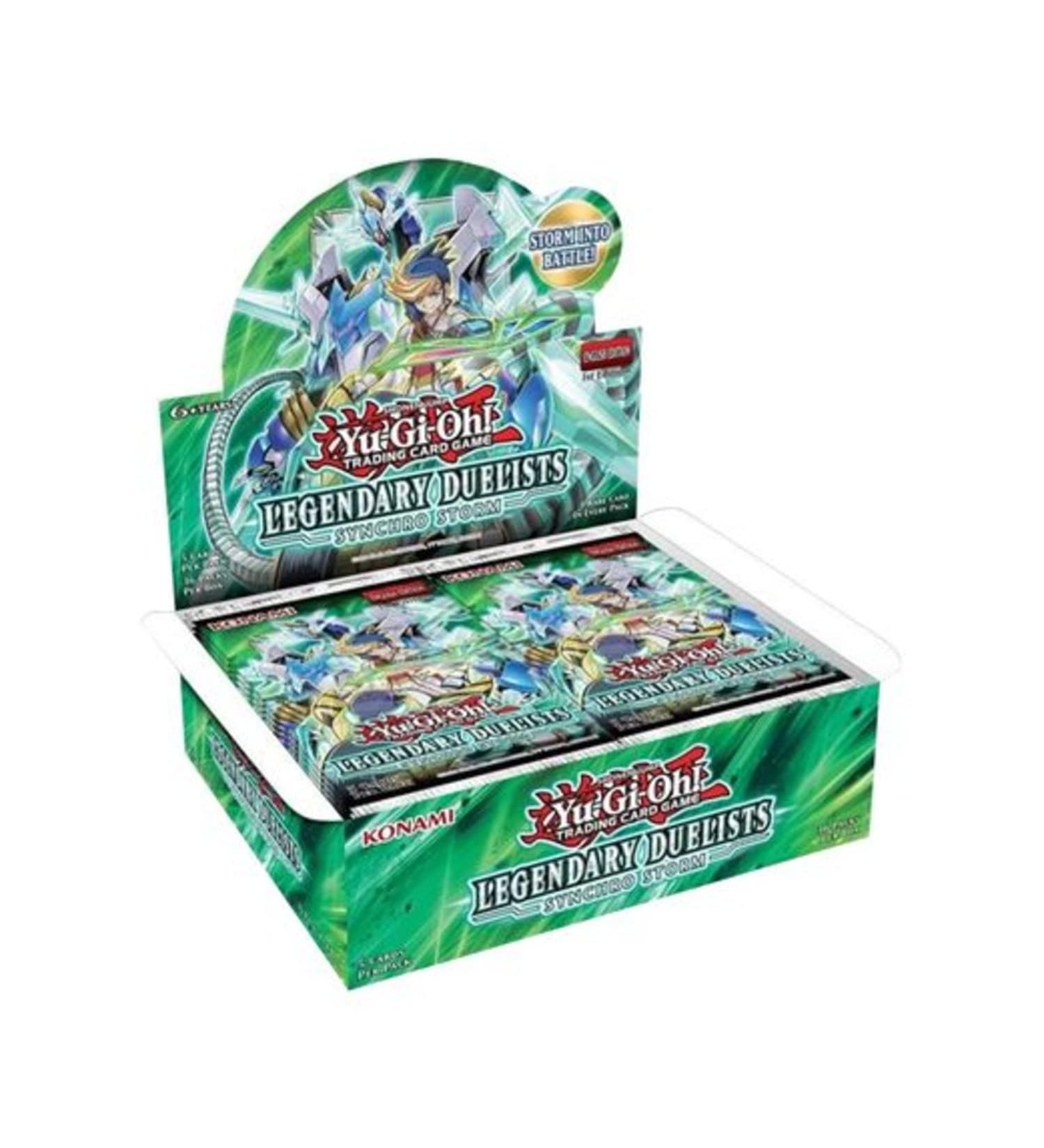 Yugioh Legendary Duelists Synchro Storm Booster Box - 36 Packs