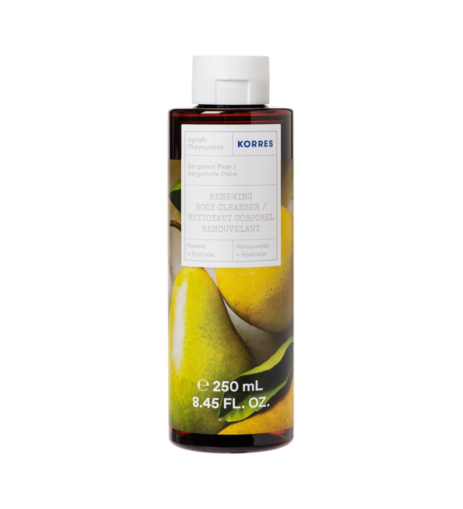 Shop Corrres Bergamot Pear Revitalizing Shower Gel with Aloe Vera - Vegan Dermatologically Tested 250 ml - Buy Online on GoSupps.com