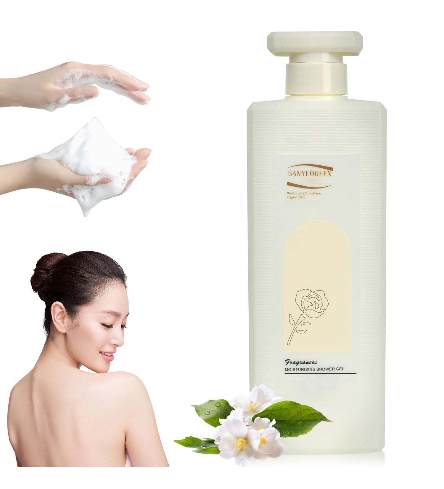 Buy SANYEQUEEN Perfumed Moisturizing Body Wash | Fragrant Korean Shower Gel for All Skin Types - Long-Lasting 800ML - Buy Online on GoSupps.com