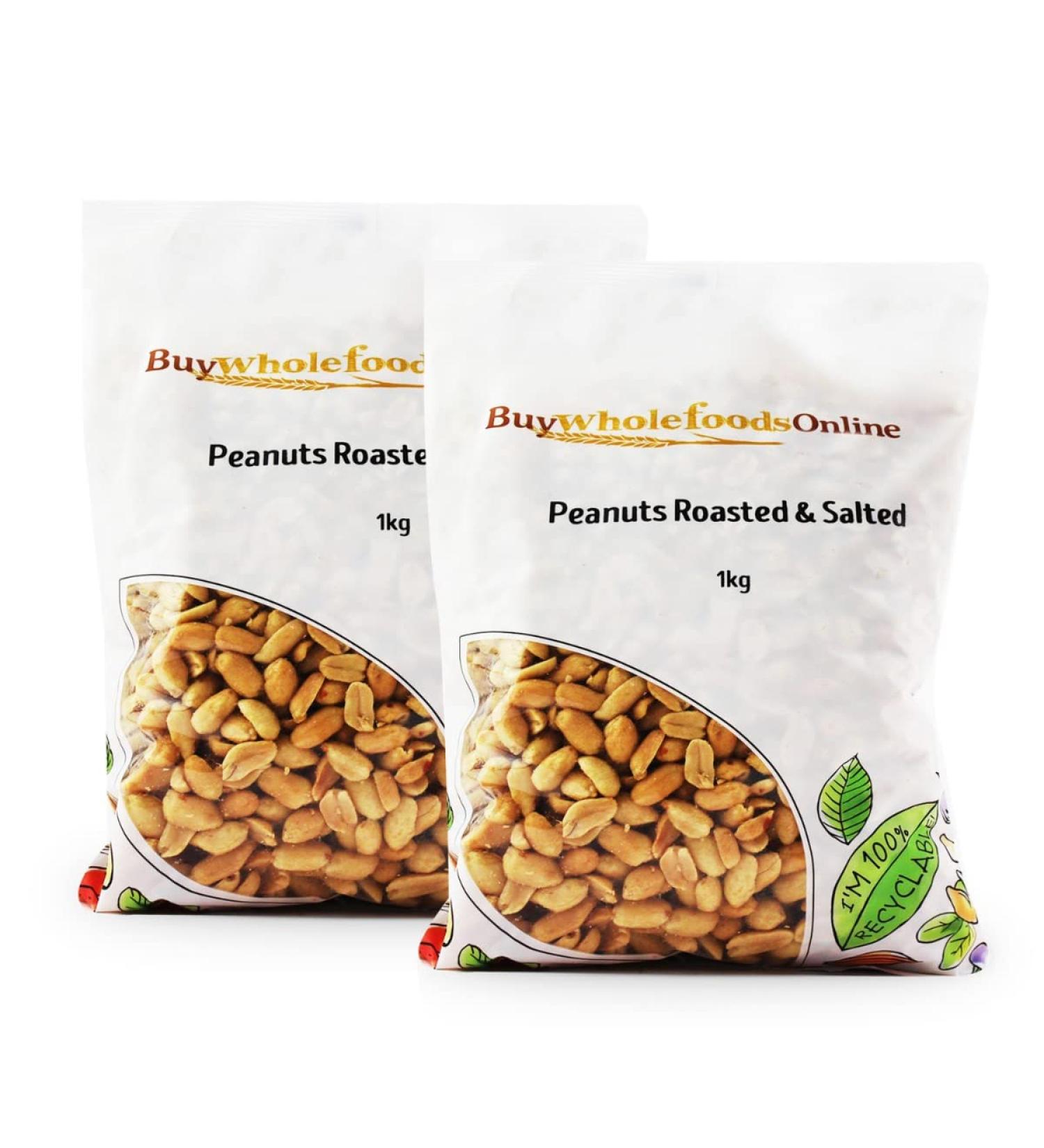 Peanuts Roasted & Salted 2kg (BWFO) - Buy Online on GoSupps.com