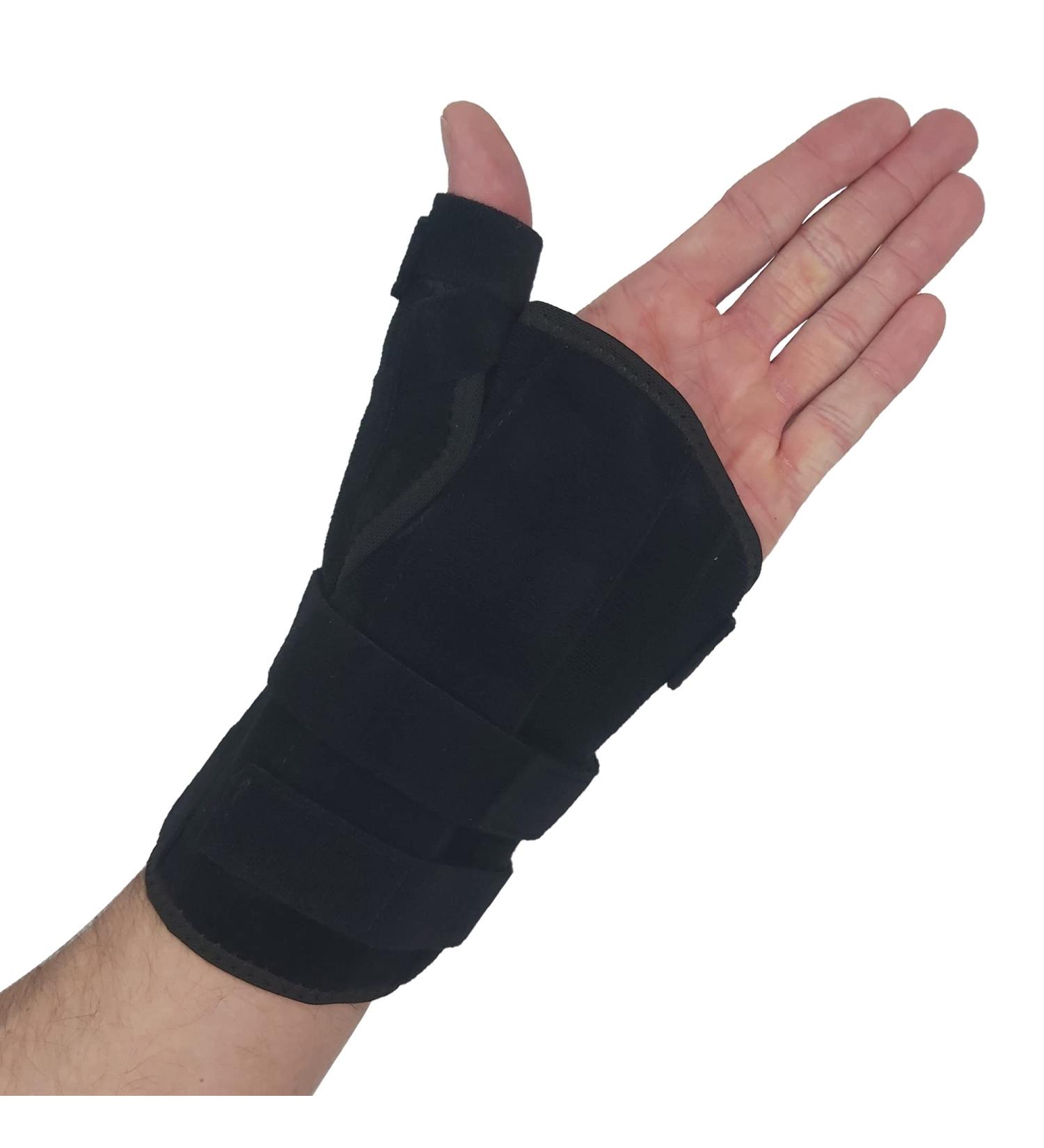 Thumb Spica Splint & Wrist Brace for Sprains and Tendinosis | Left Hand Support for De Quervain's Tenosynovitis & Fractures | Trigger Thumb Brace for Carpal Tunnel | Size Small/Medium - Buy Online on GoSupps.com