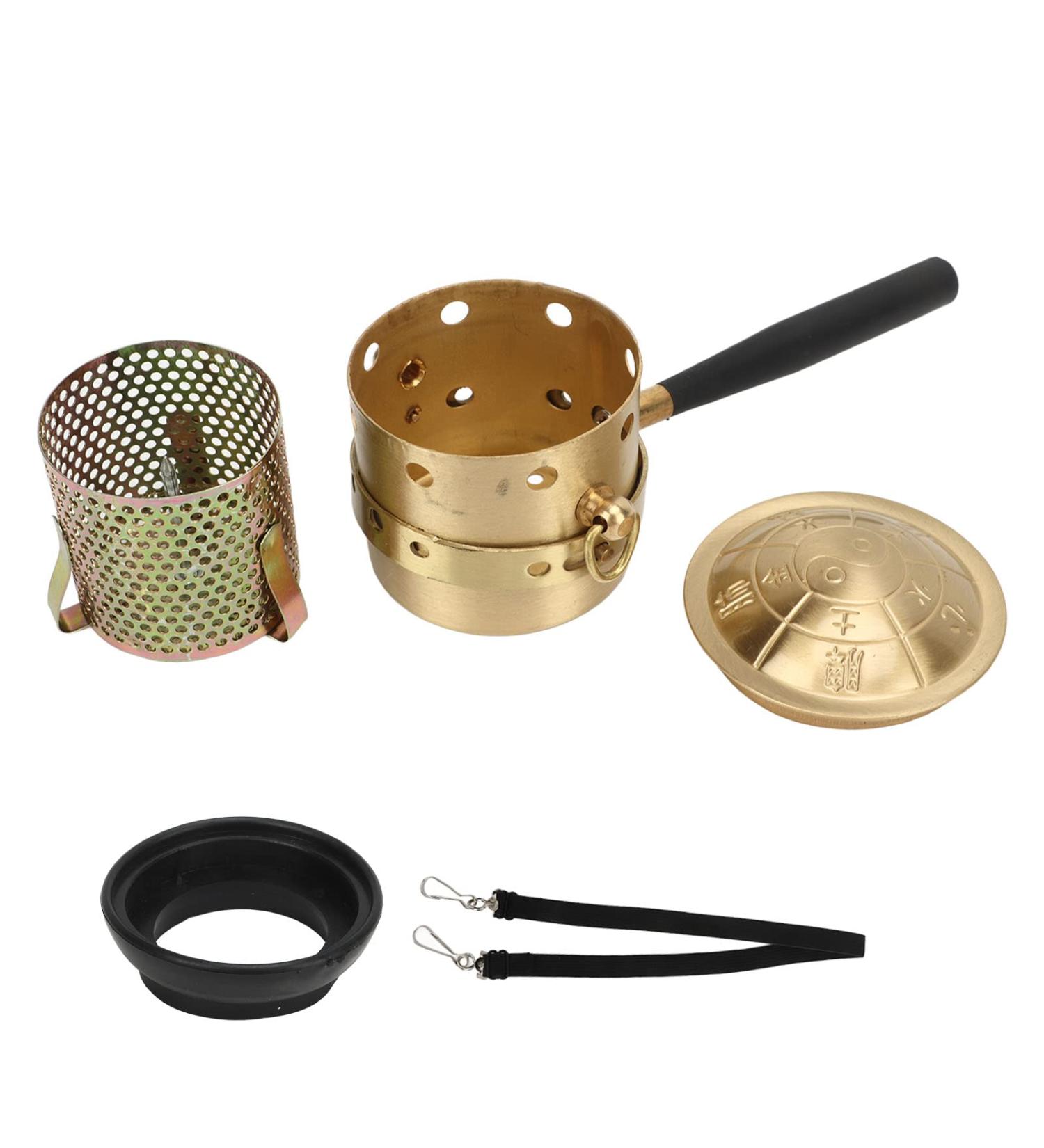 Buy Moxa-Box Set | Moxibustion Cone Burner for Tendonitis & Arthritis | Knee & Back Pain Relief | International Shipping Available - Buy Online on GoSupps.com