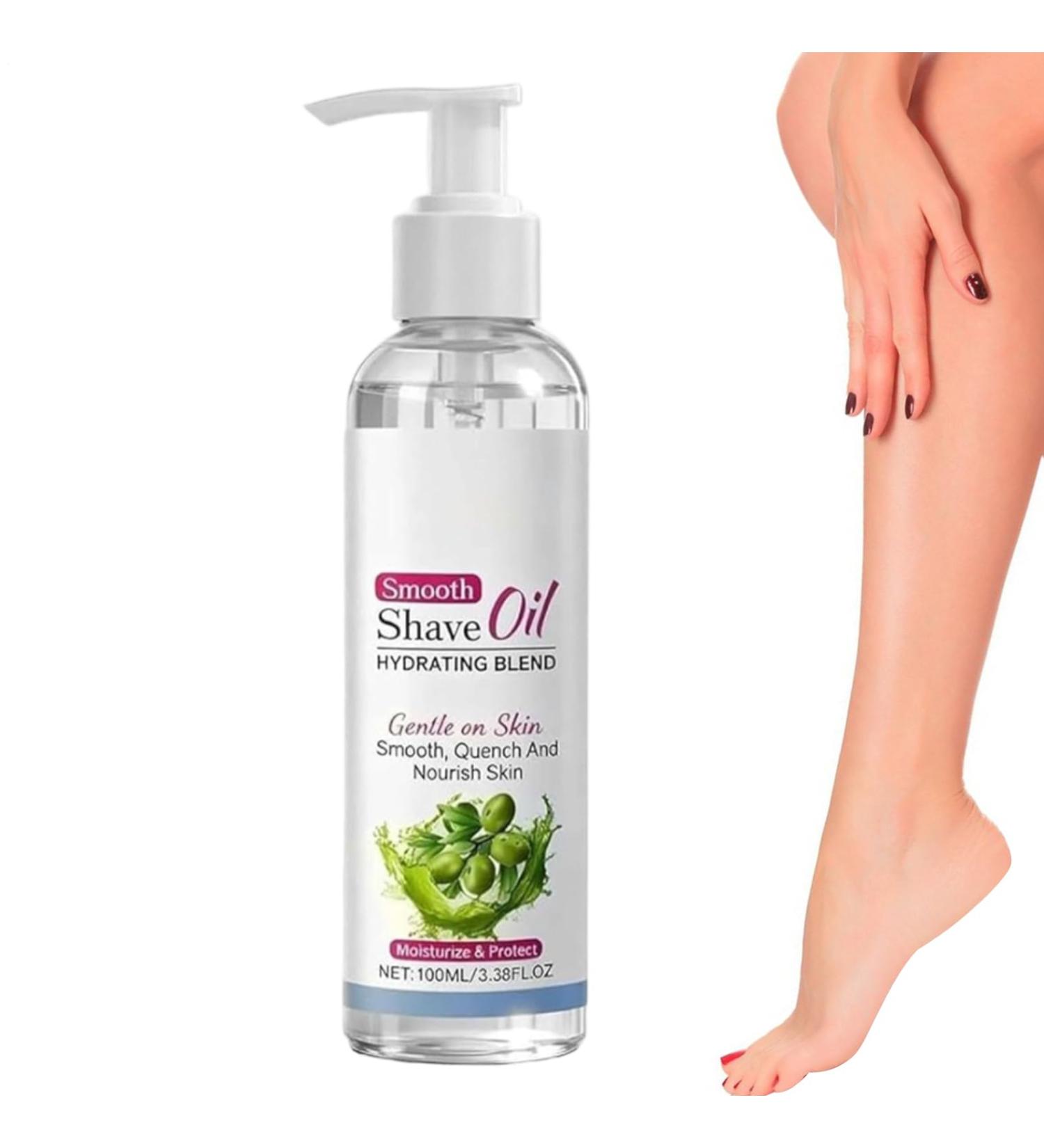  Pruojhw Shaving Oil For Women | 100ml Gentle Soothing Moisturizing - Skin and Body Care Oil After Hair Removal For Dry Sensitive Skin Prevention Ingrown Hair Daily Use Bikini Area - Buy Online on GoSupps.com