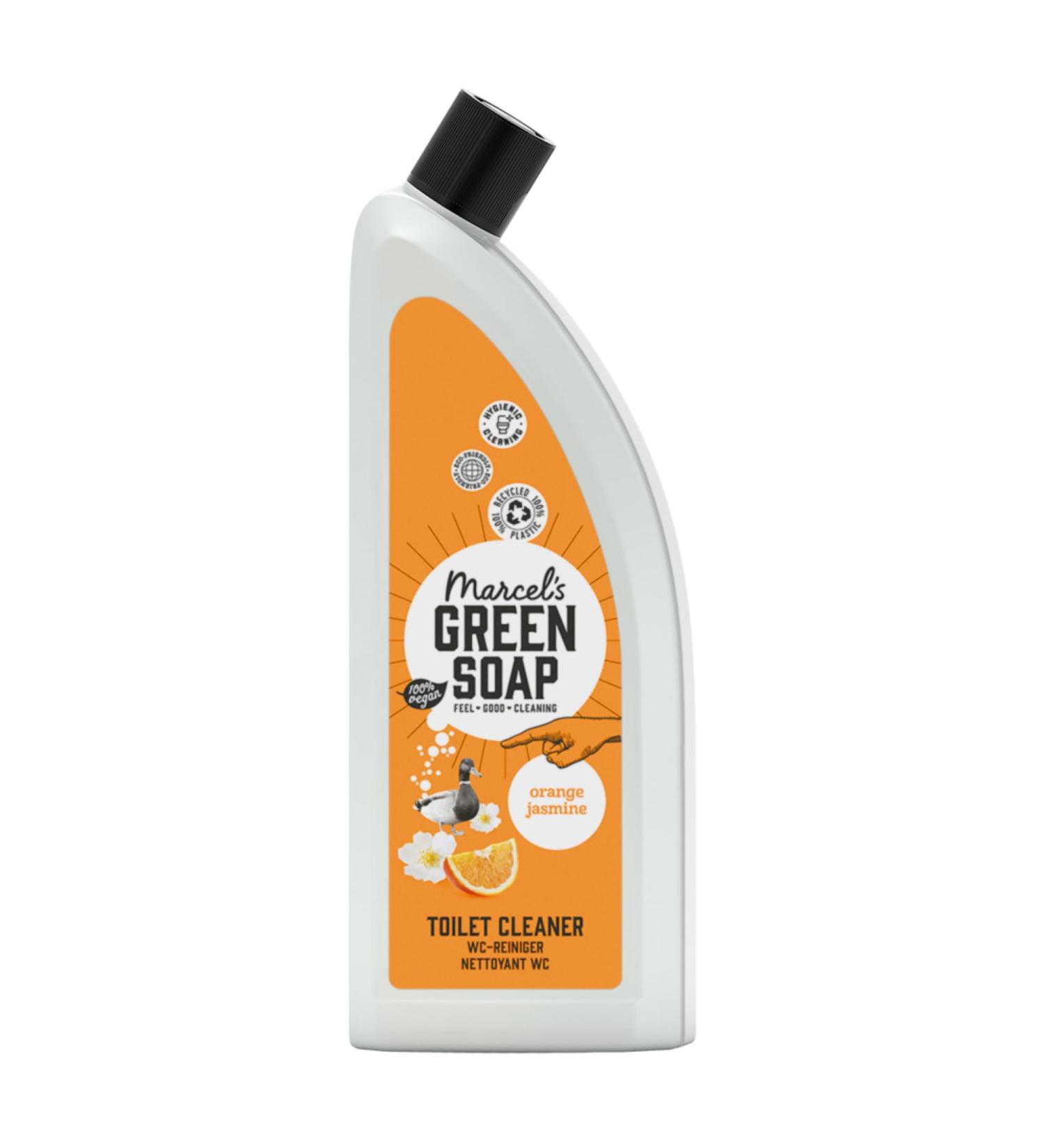 Buy Marcel's Green Soap Toilet Cleaner - Orange & Jasmine | Antibacterial Vegan Eco-Friendly 750ml - 97% Biodegradable - Buy Online on GoSupps.com