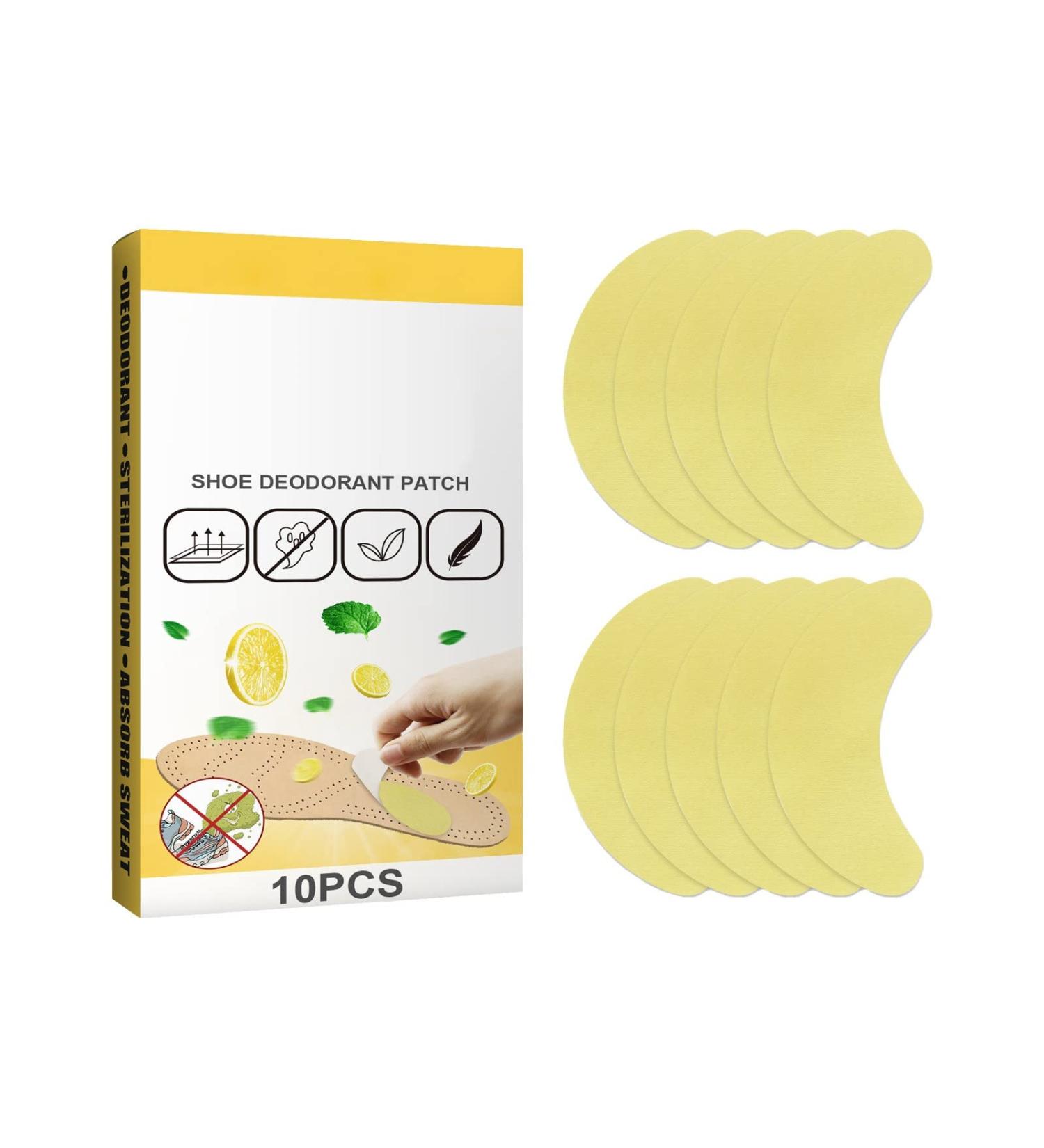 Stop Shoe Odor Shoe Deo Dorant Patch. Refreshes Shoe With NATURAL LEMON EXTRACT (Universal) Odor Eliminator Stronger Than Shoe Deo Dorizer Spray For Smelly Feet 10PCS (White One Size) 1 Count (Pack of 1) White - Buy Online on GoSupps.com