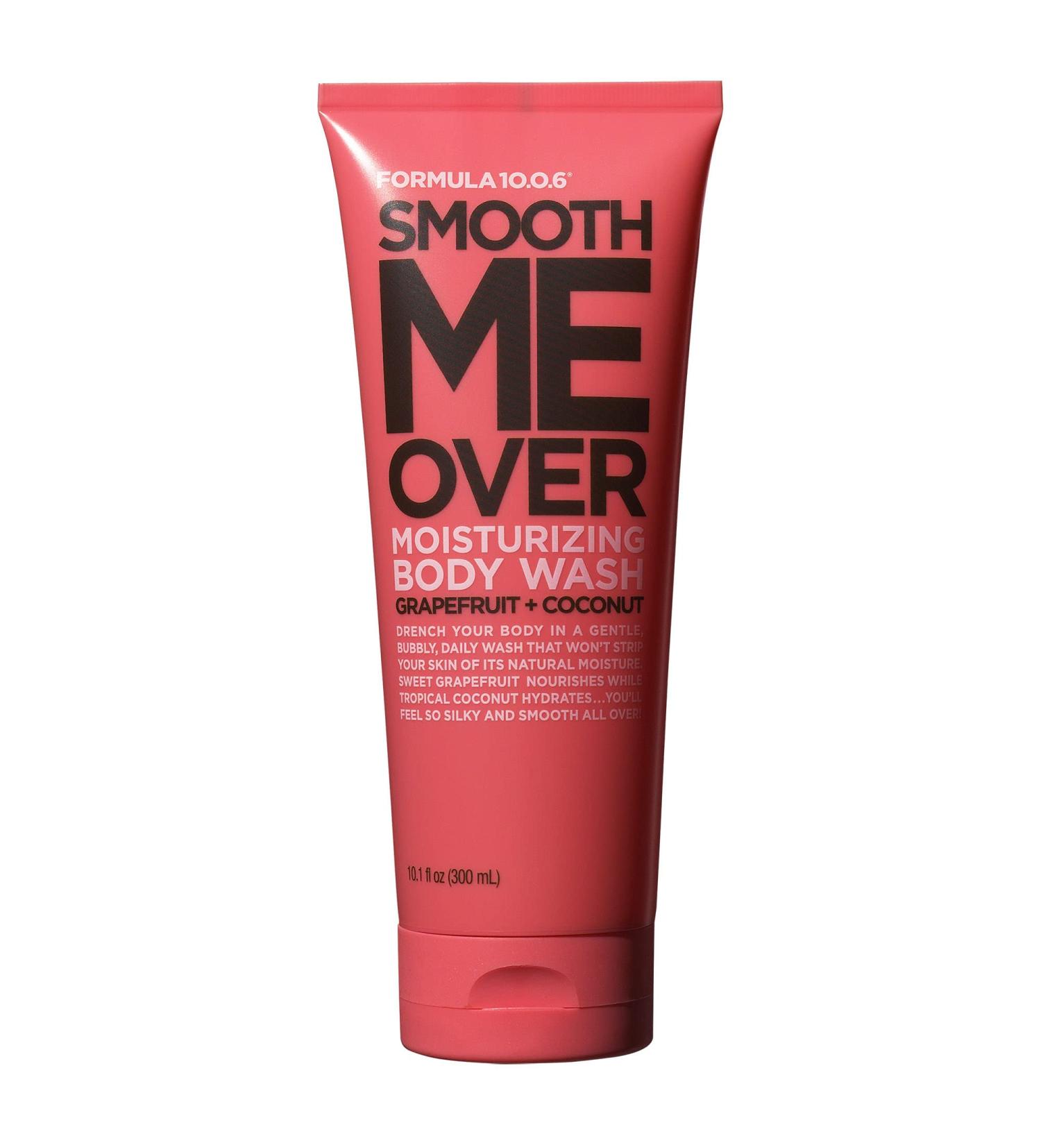 Formula 10.0.6 Smooth Me Over Body Wash - Vegan Paraben-Free Sulfate-Free Moisturizer | Hydrates & Nourishes Skin - 10.1 Fl Oz - Buy Online on GoSupps.com