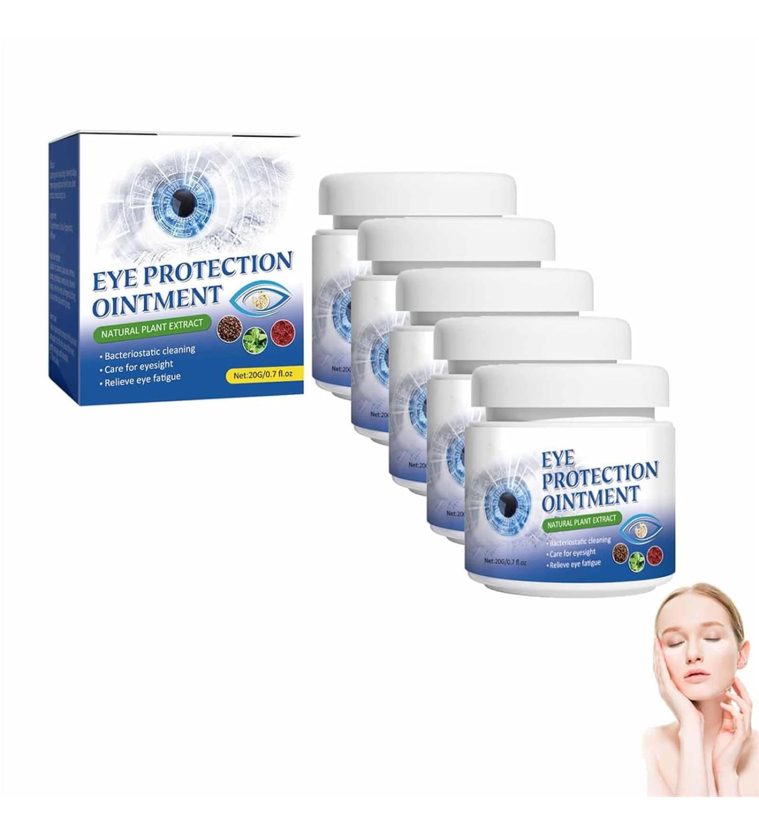 EXQST Soothing Eye Ointment 20g Rehydrates and Rejuvenates Dry Eyes Night Ointment for Dry Eyes Soothes Eyes Reduces Redness and Eye Pain - Buy Online on GoSupps.com