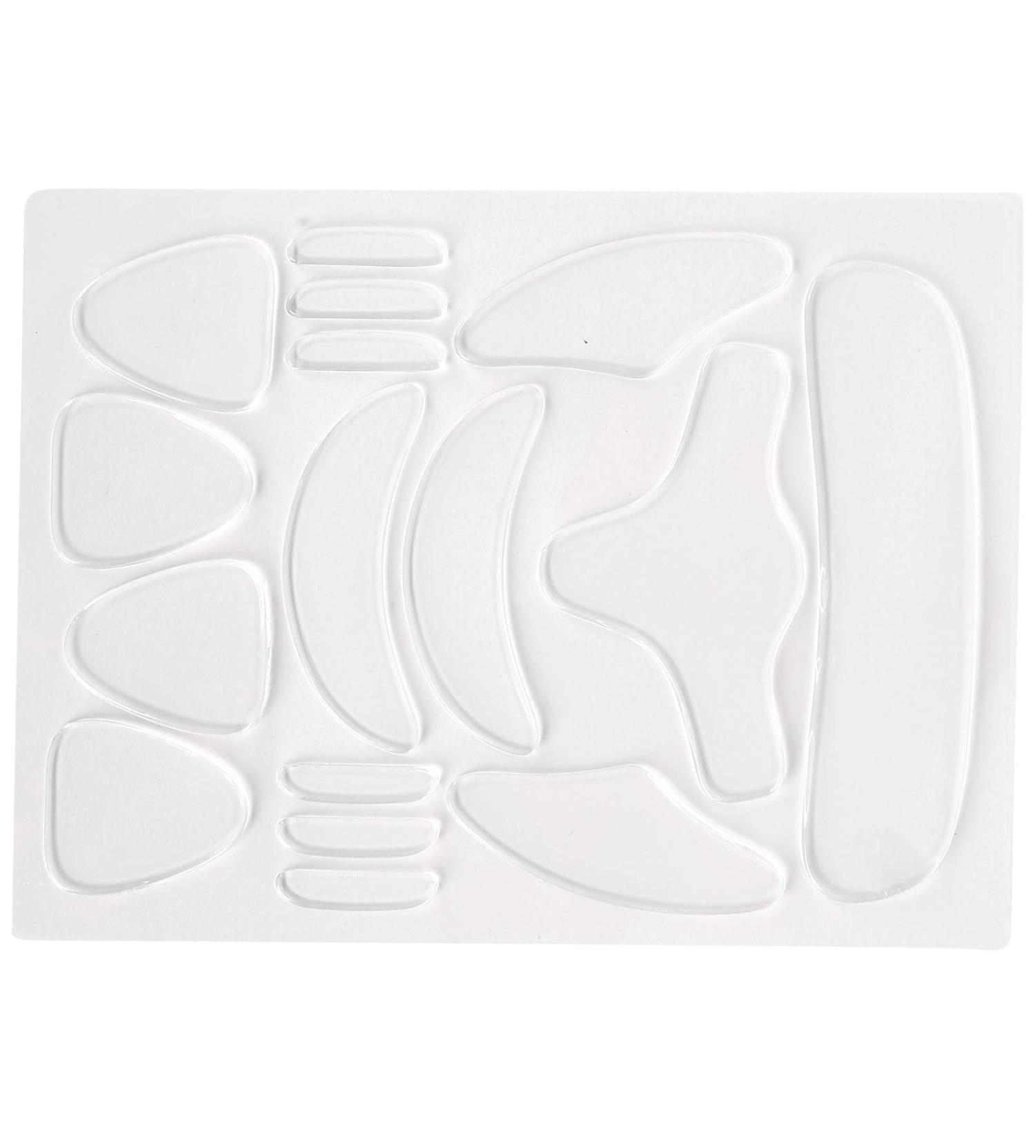 Asixxsix Patchs Anti-Rides 16Pcs Silicone Forehead Wrinkle Patches Patchs Anti-Rides Visage Bandeau Visage pour Lisser et pr venir Les Rides Fines des Yeux du Visage - Buy Online on GoSupps.com