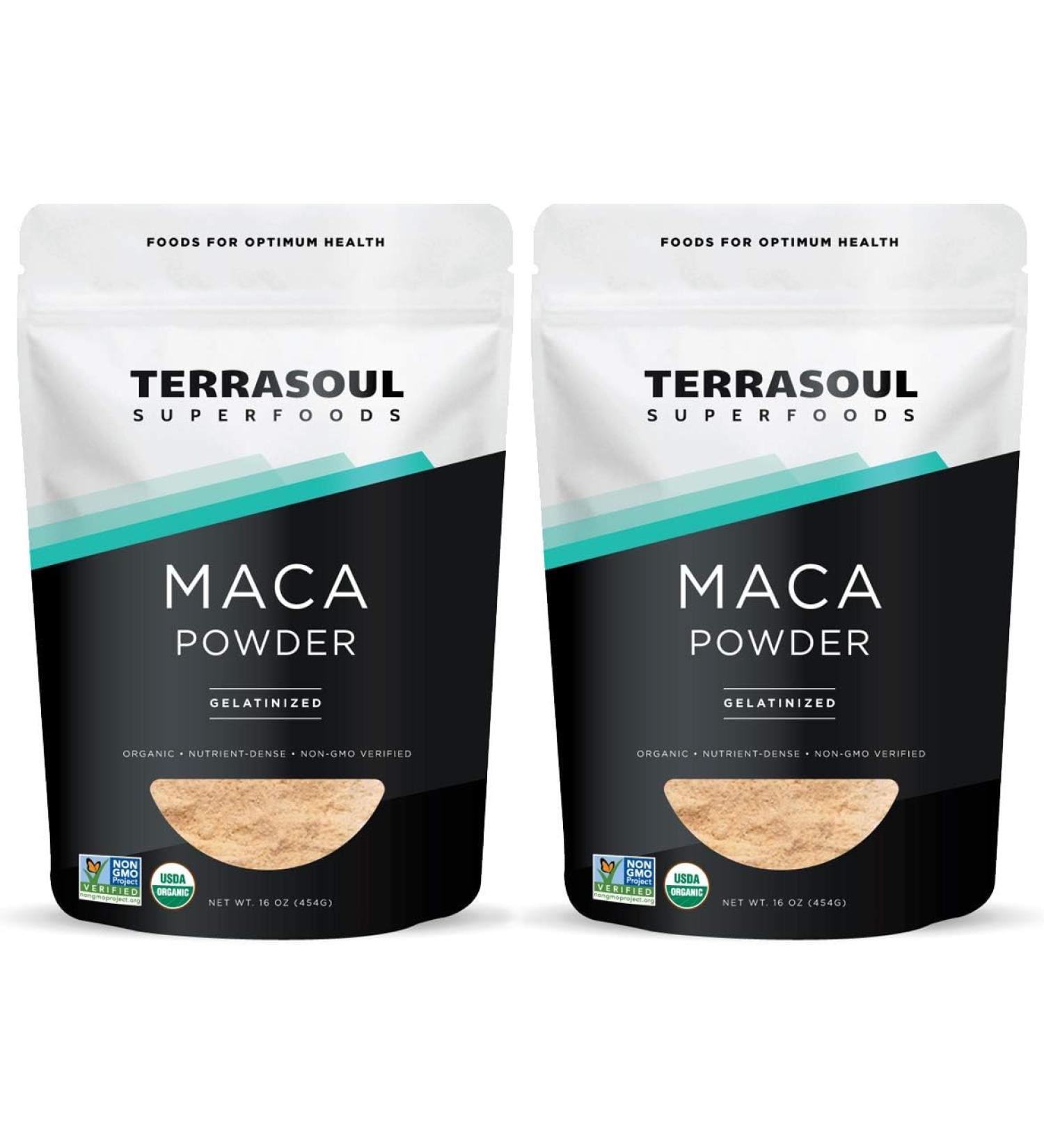 Terrasoul Superfoods Maca Powder Gelatinized - 16 Oz. - Buy Online on GoSupps.com