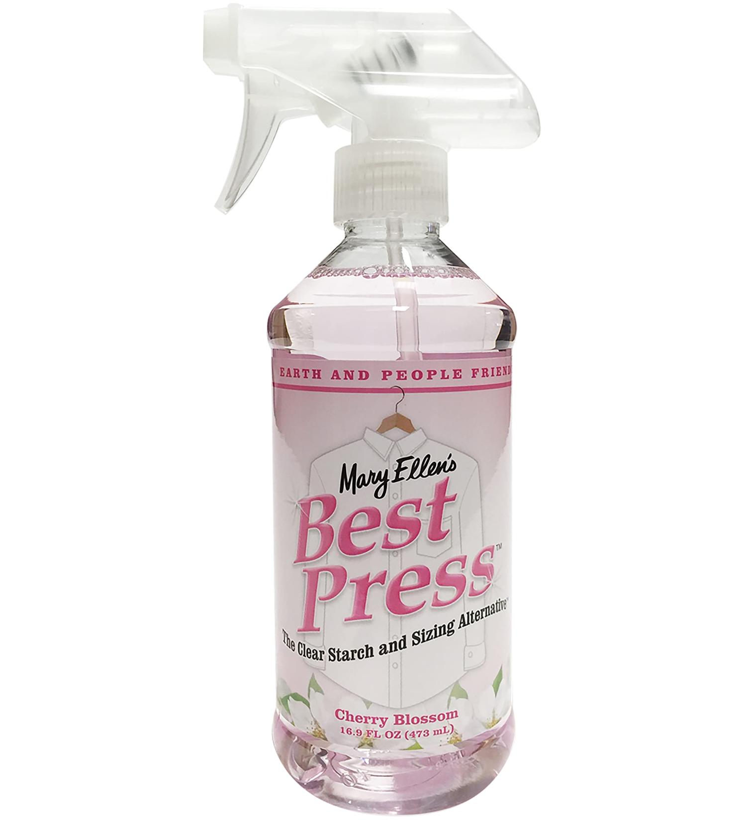 Mary Ellen Best Press Spray Starch Alternative - Cherry Blossom Scent | Premium Fabric Spray for Quilting & Sewing | Buy By The Yard Internationally - Buy Online on GoSupps.com