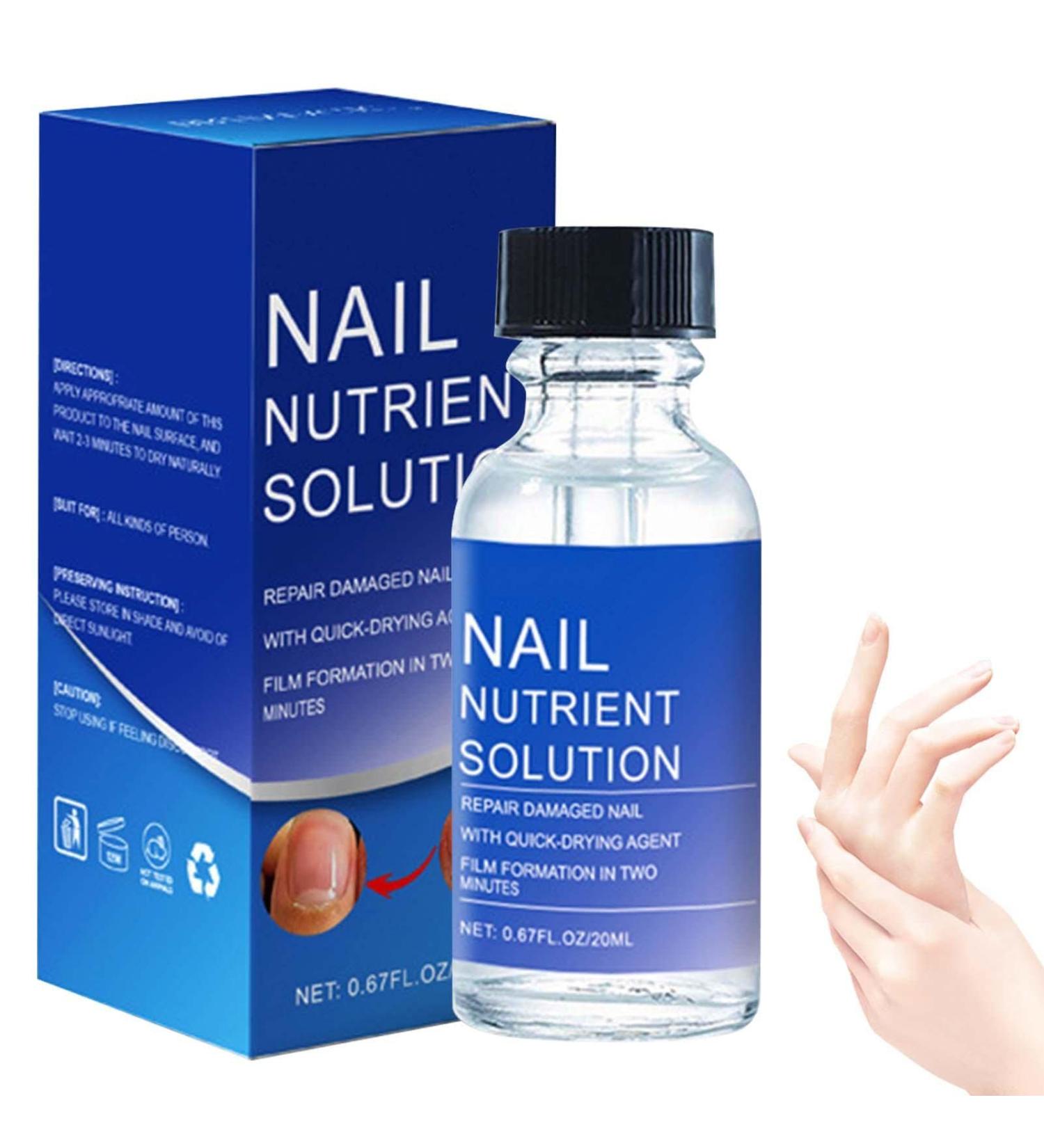 Nail Repair Solution - Moisturizing Oil for Healthy Nails Restored Cuticles & Glossy Finish - Shop Now! - Buy Online on GoSupps.com