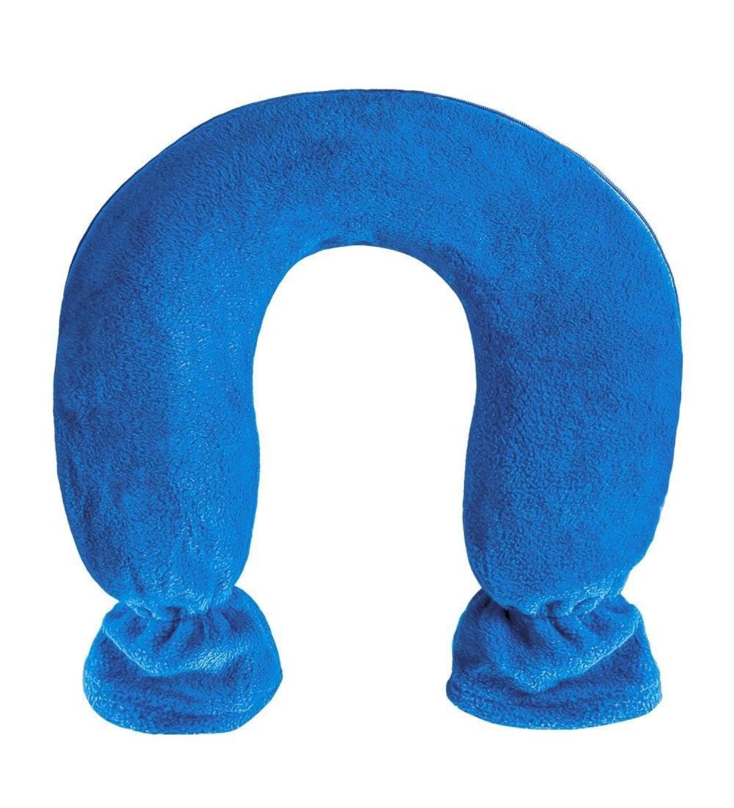 Shop Neck Hot Water Bottle & Fleece Heat Pad - Soothing Neck Warmer | Blue Color - Buy Online on GoSupps.com