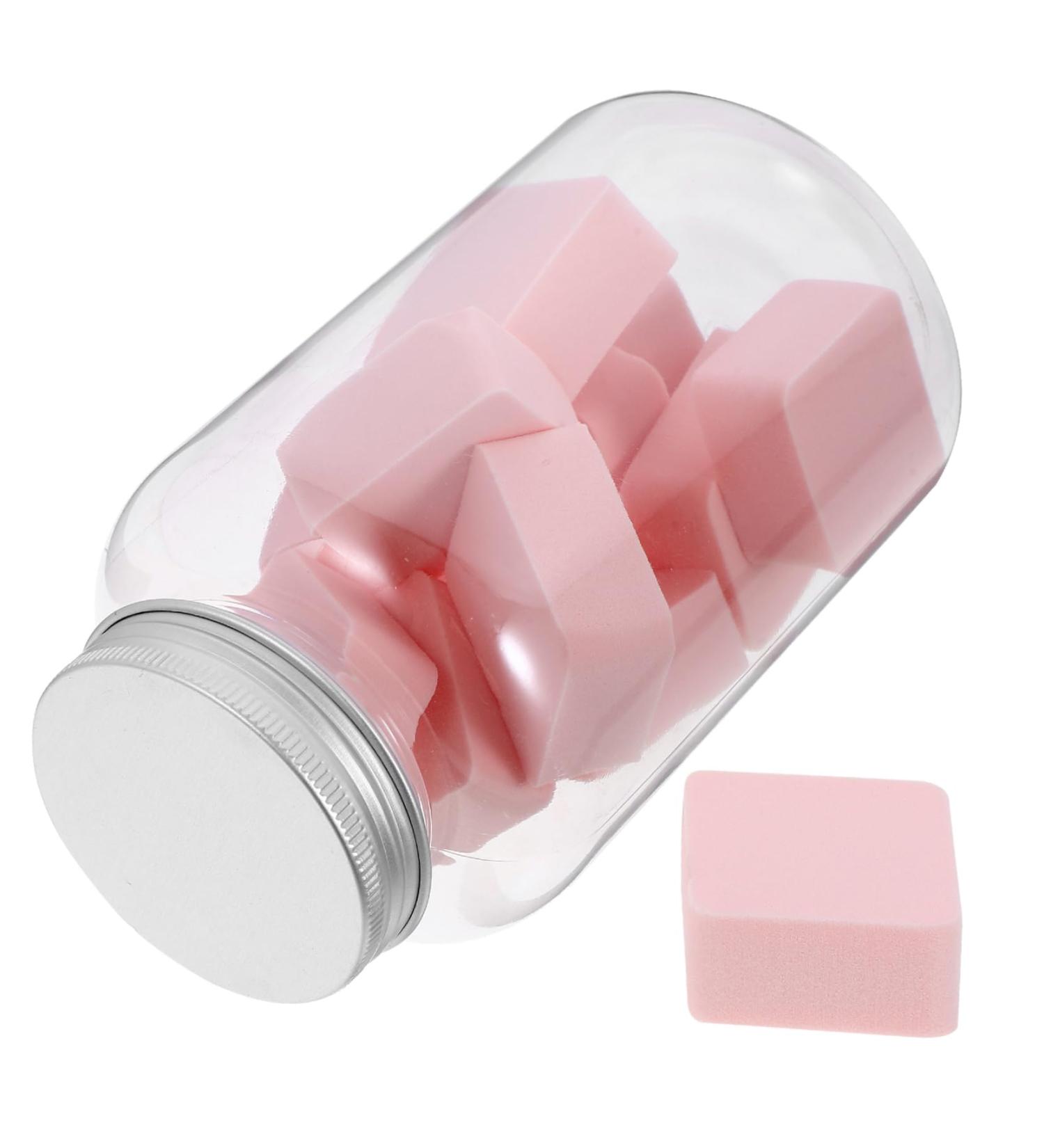 minkissy 1 Facial Cleansing Sponges Esponjas Para Maquillaje Cosmetic Wedge Foundation Sponge Cosmetic Blending Sponge Makeup Foundation Face Powder Wedge Soak in Water Makeup Puff - Buy Online on GoSupps.com