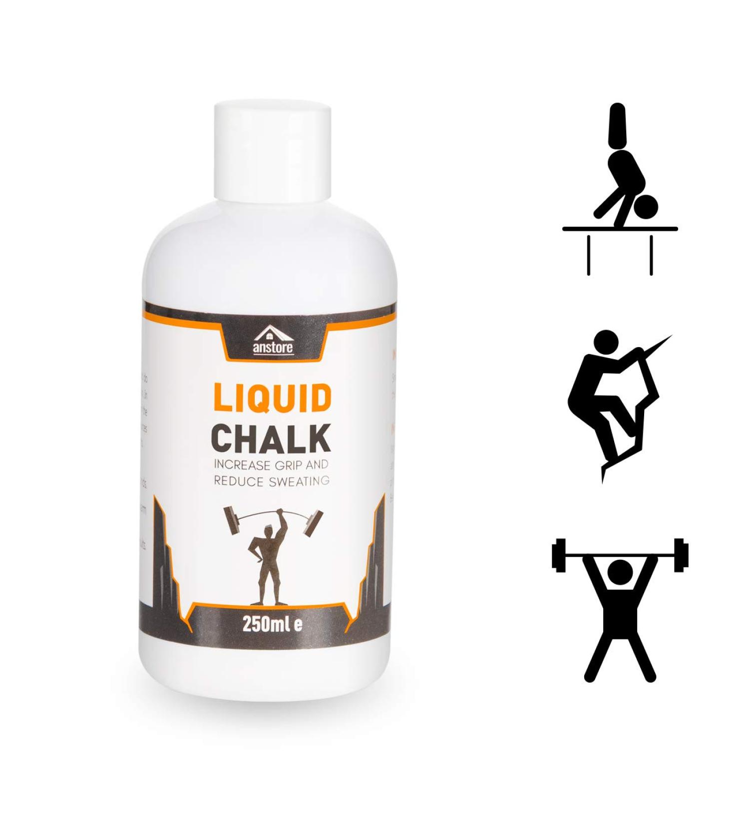 Interior Liquid Chalk for Weightlifting & Sports | 250ml Liquid Magnesia for Superior Grip - Climbing & Bouldering - Weld-Free Hands - Buy Online on GoSupps.com