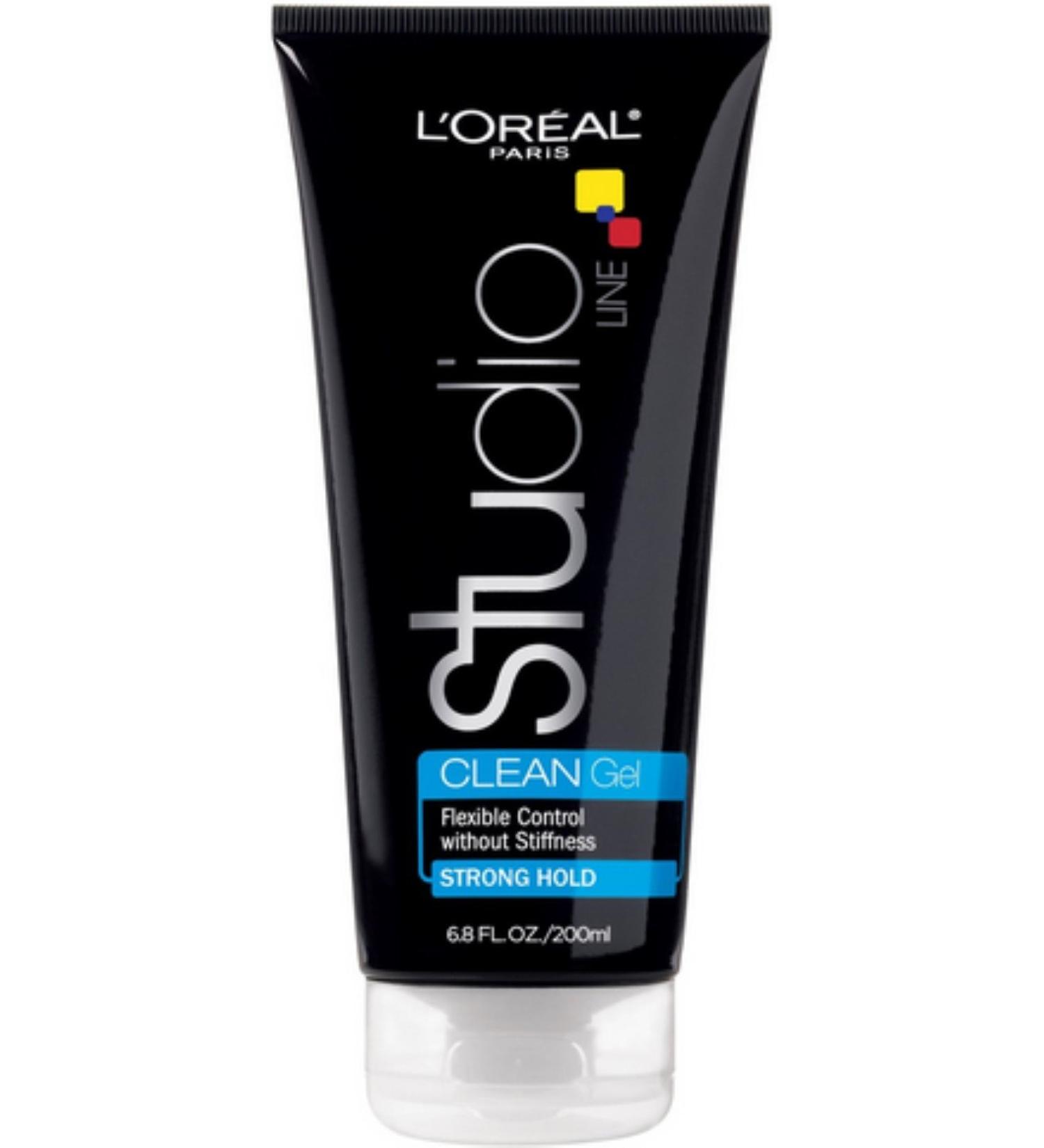 L'Oreal Studio Line Clear Minded Clean Gel Strong Hold 6.80 oz (Pack of 4) Unscented 6.76 Fl Oz (Pack of 4)