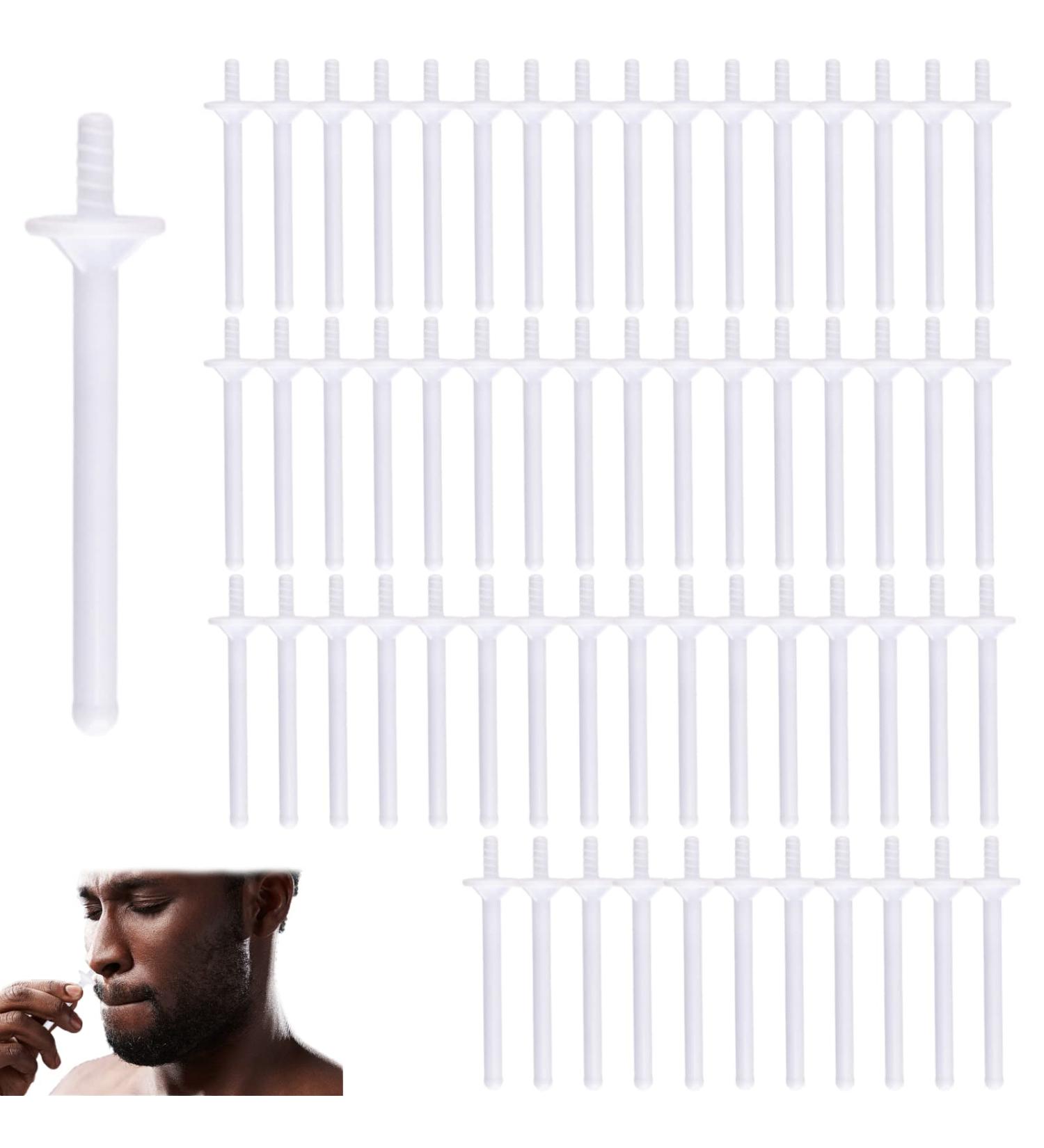Buy KLOP256 Nose Wax Sticks - 60 Plastic Applicators for Men & Women | Clean Nostrils & Remove Nose Hair - Buy Online on GoSupps.com