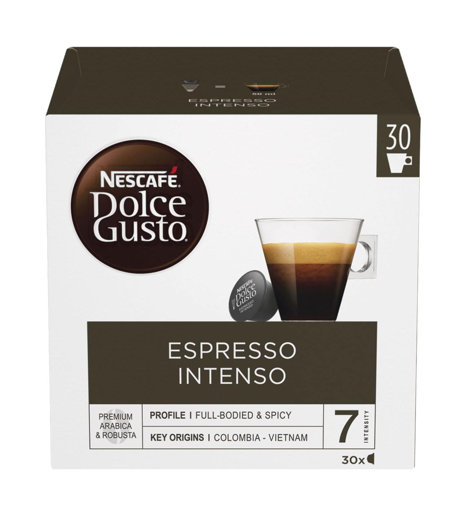 Espresso Intenso - Caf - 30 Capsules x30 - Buy Online on GoSupps.com