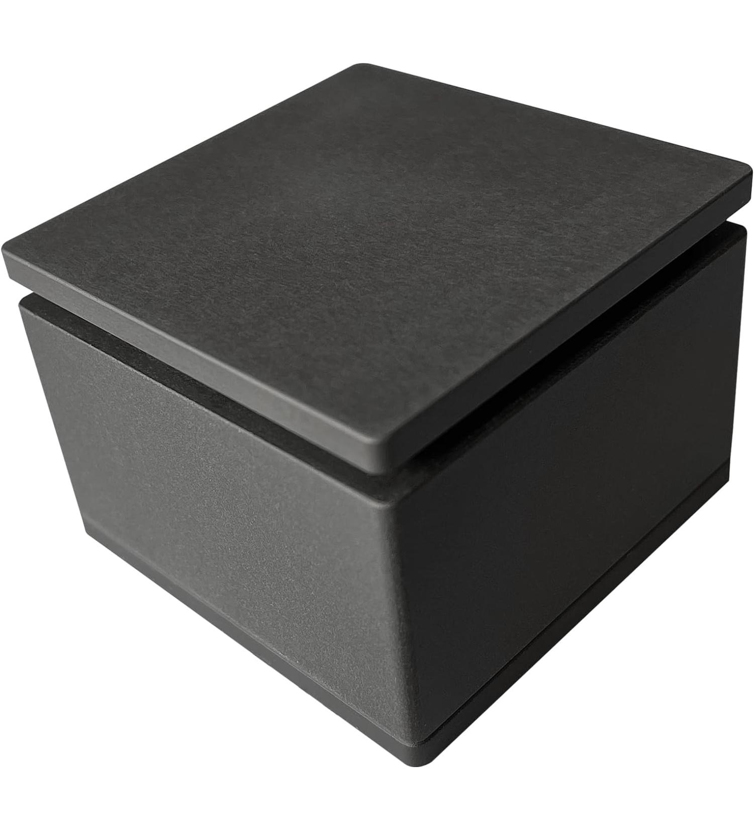 JMSMSH 2.5" X 2.5" Square Pre-Press Mold - Black