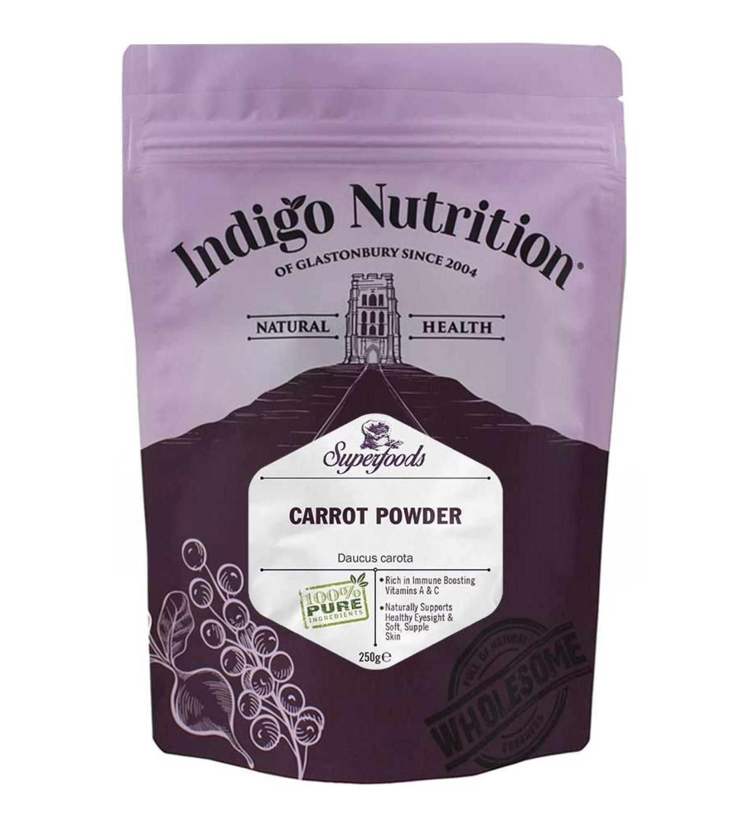 Buy Premium Carrot Powder 250g - High Quality & International Shipping - Organic Superfood - Buy Online on GoSupps.com