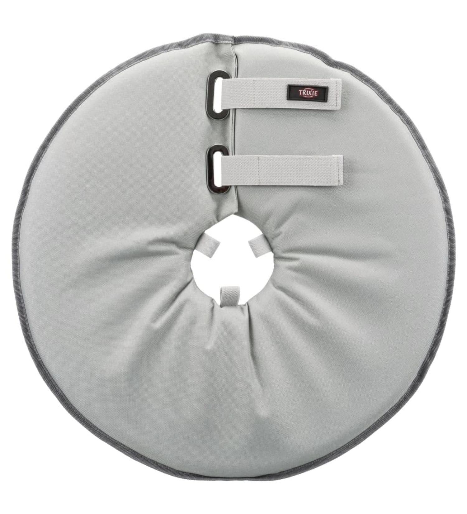 Trixie 19425 Protective Collar - L: 46-49 cm | Adjustable Grey Pet Collar for Comfort & Safety - Buy Online on GoSupps.com