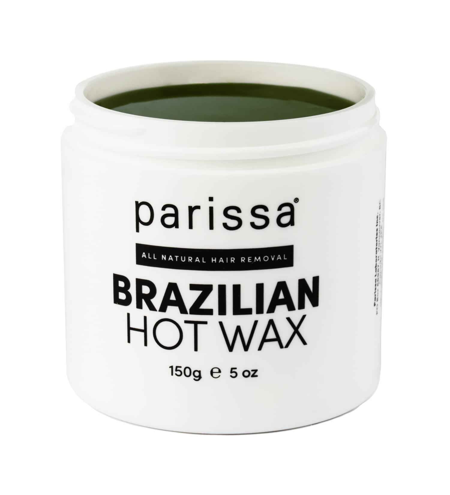 Parissa Brazilian Hot Wax Kit - Microwavable At-Home Hair Removal for Brazilian Bikini & Underarms - Buy Online on GoSupps.com