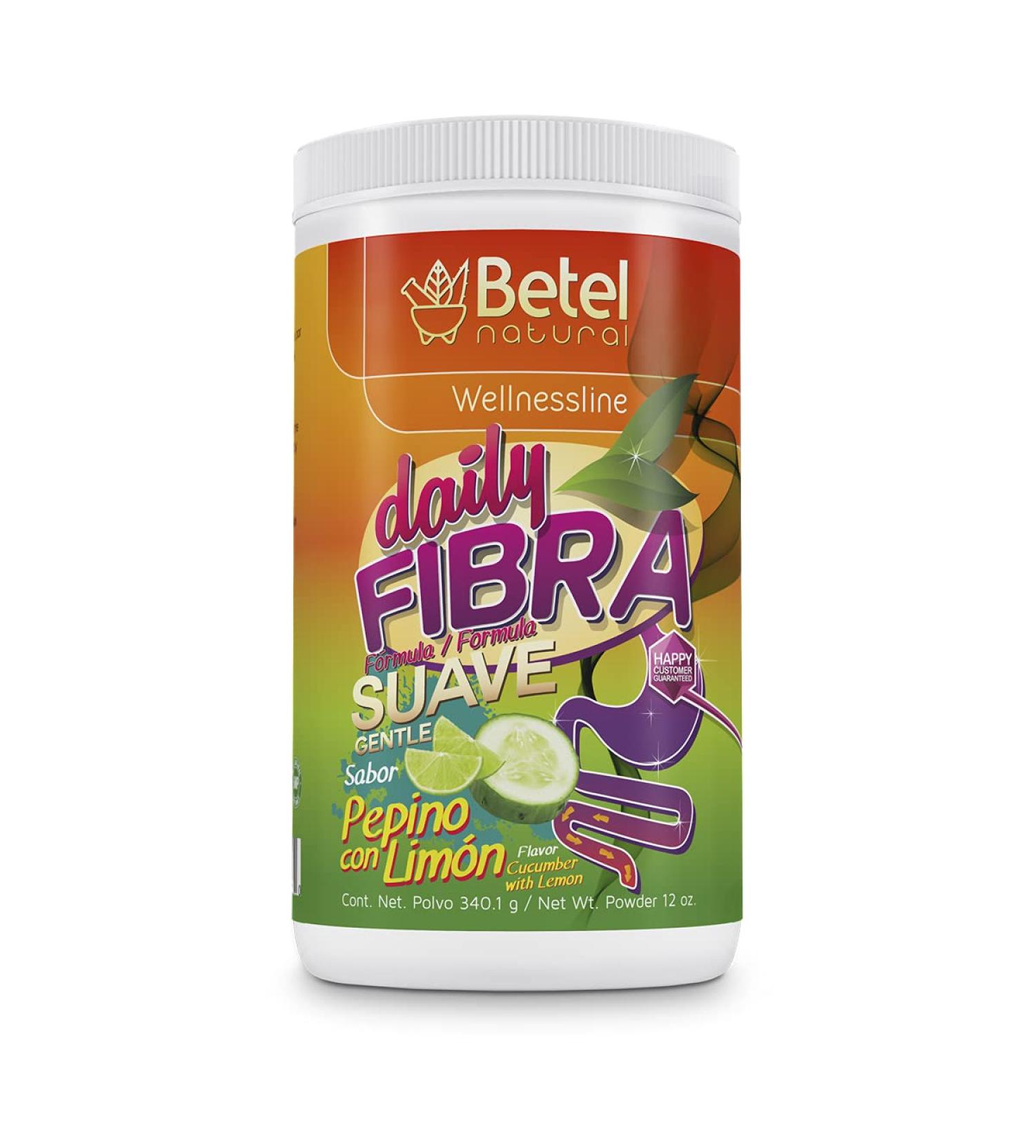 Betel Natural Daily Fibra Suave Gentle Fiber Cleanse - Cucumber with Lemon - Buy Online on GoSupps.com