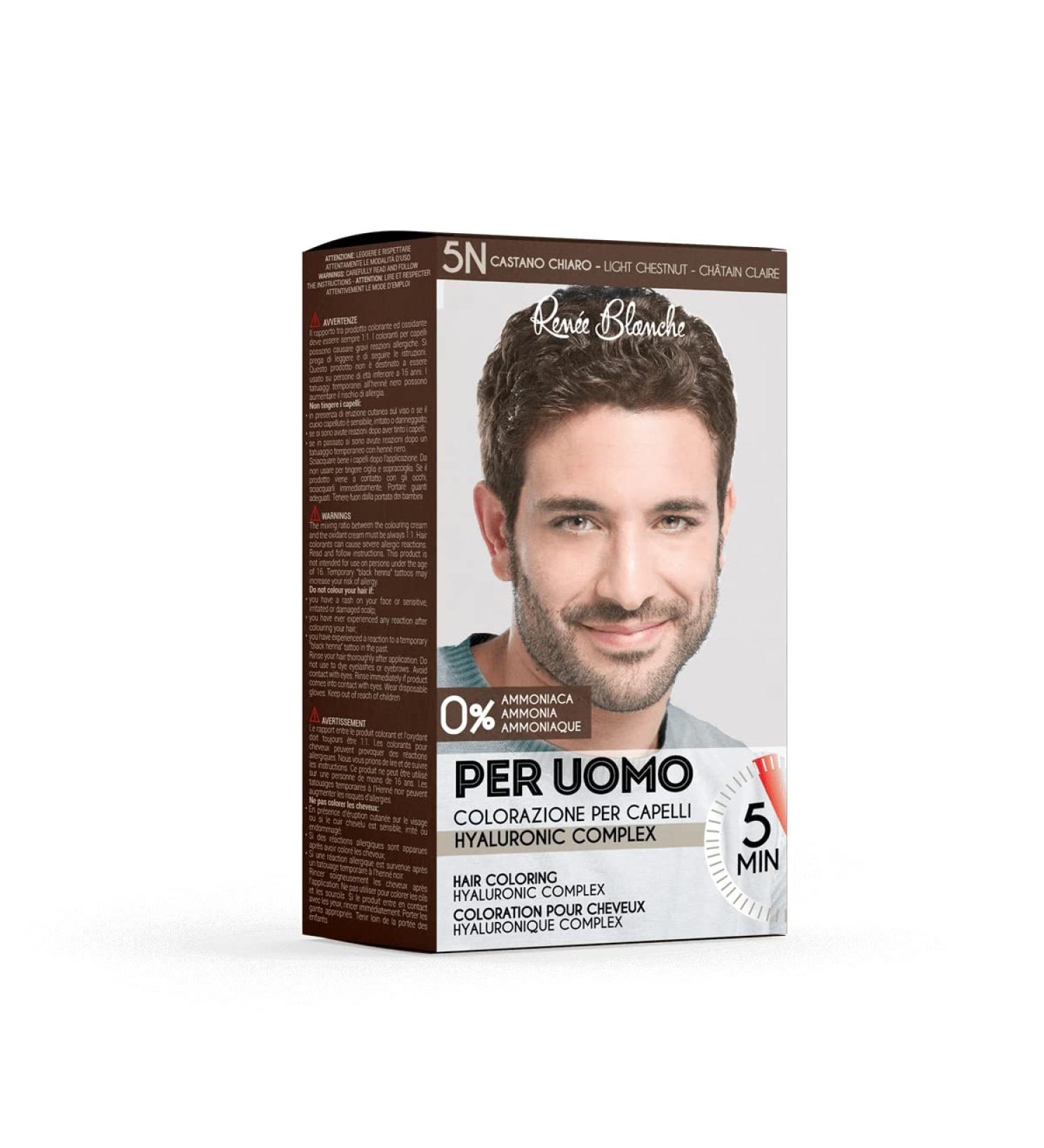 Kit coloration cheveux Ch tain Clair pour homme