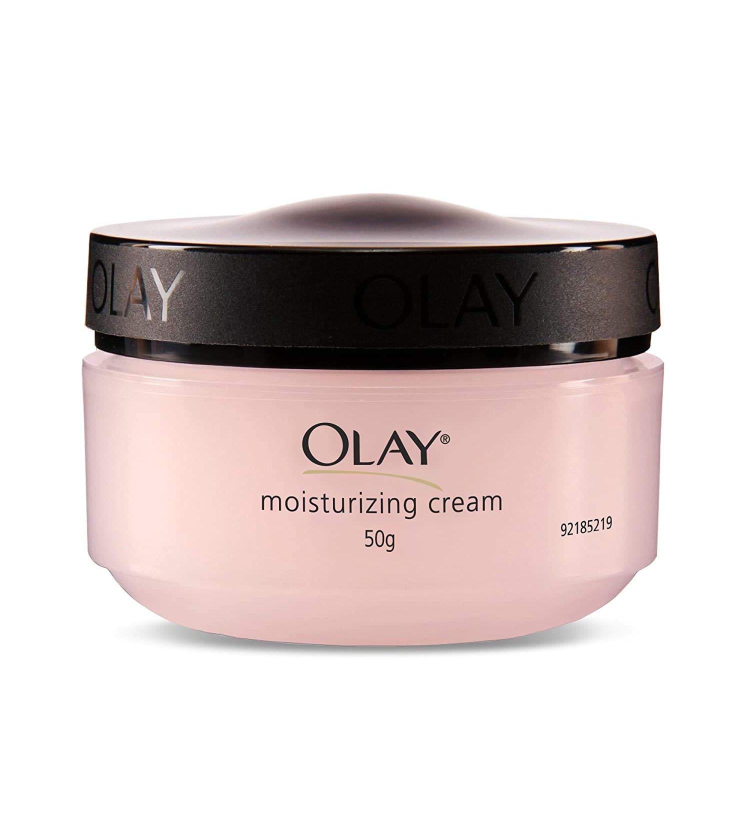 O.lay Moisturising Cream | Hydrating & Lightweight Formula for All Skin Types | Non-Greasy | 50g - Buy Online on GoSupps.com