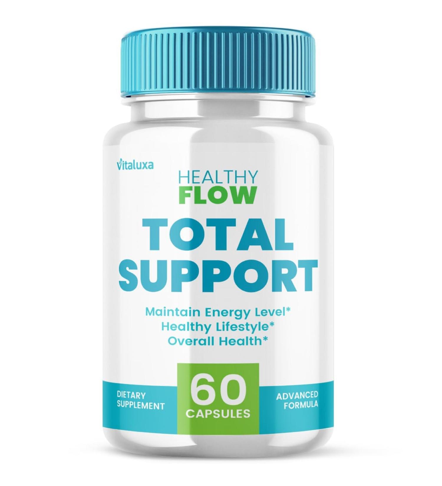 Vitaluxa Healthy Flow Capsules Healthy Flow Total Support Pills - Buy Online on GoSupps.com