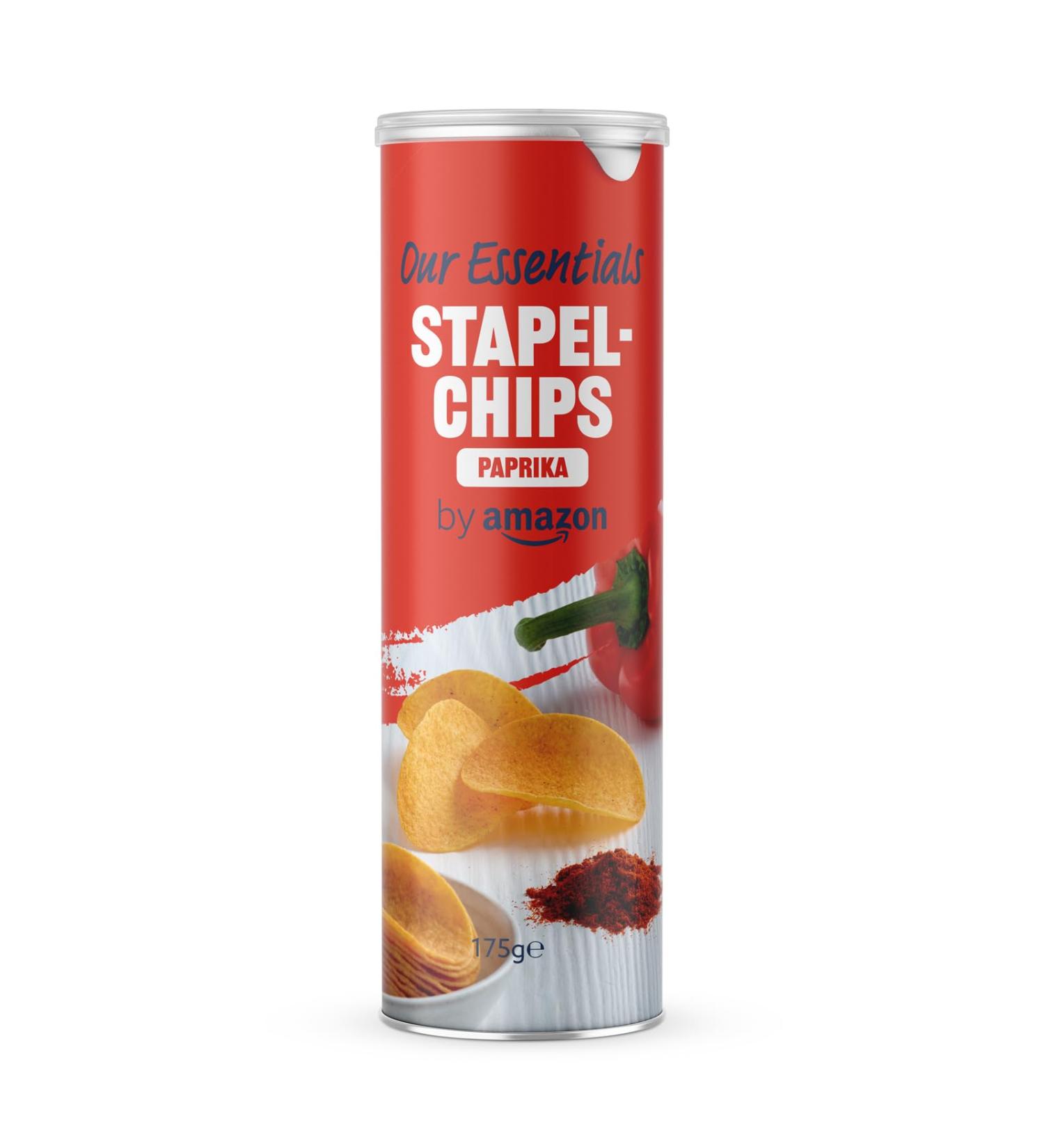 Buy Amazon Paprika Stack Chips 175g - Crispy Snack for International Shipping - Buy Online on GoSupps.com
