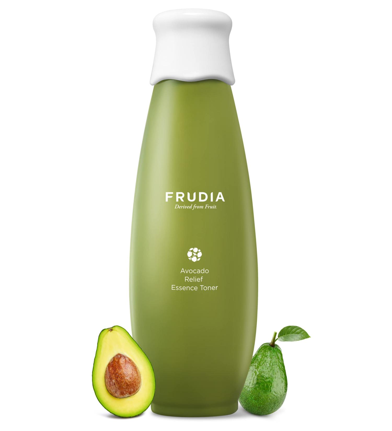 WELCOS FRUDIA Avocado Relief Essence Toner | Calming Korean Toner for Sensitive Skin with Avocado & Centella Asiatica | 6.59 fl oz - Buy Online on GoSupps.com