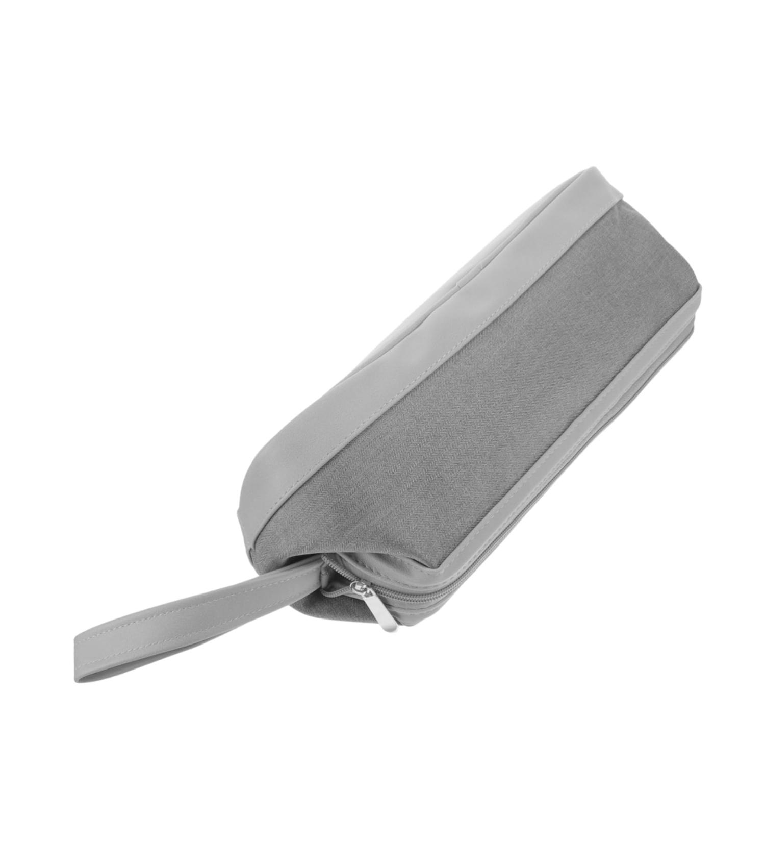 SOIMISS Hair Dryer Storage Bag Hair Dryer Case Hair Dryer Organizer Bag Case for Hair Dryer Toiletry Bag Pu 36.00X15.50X13.00CM Light Grey - Buy Online on GoSupps.com