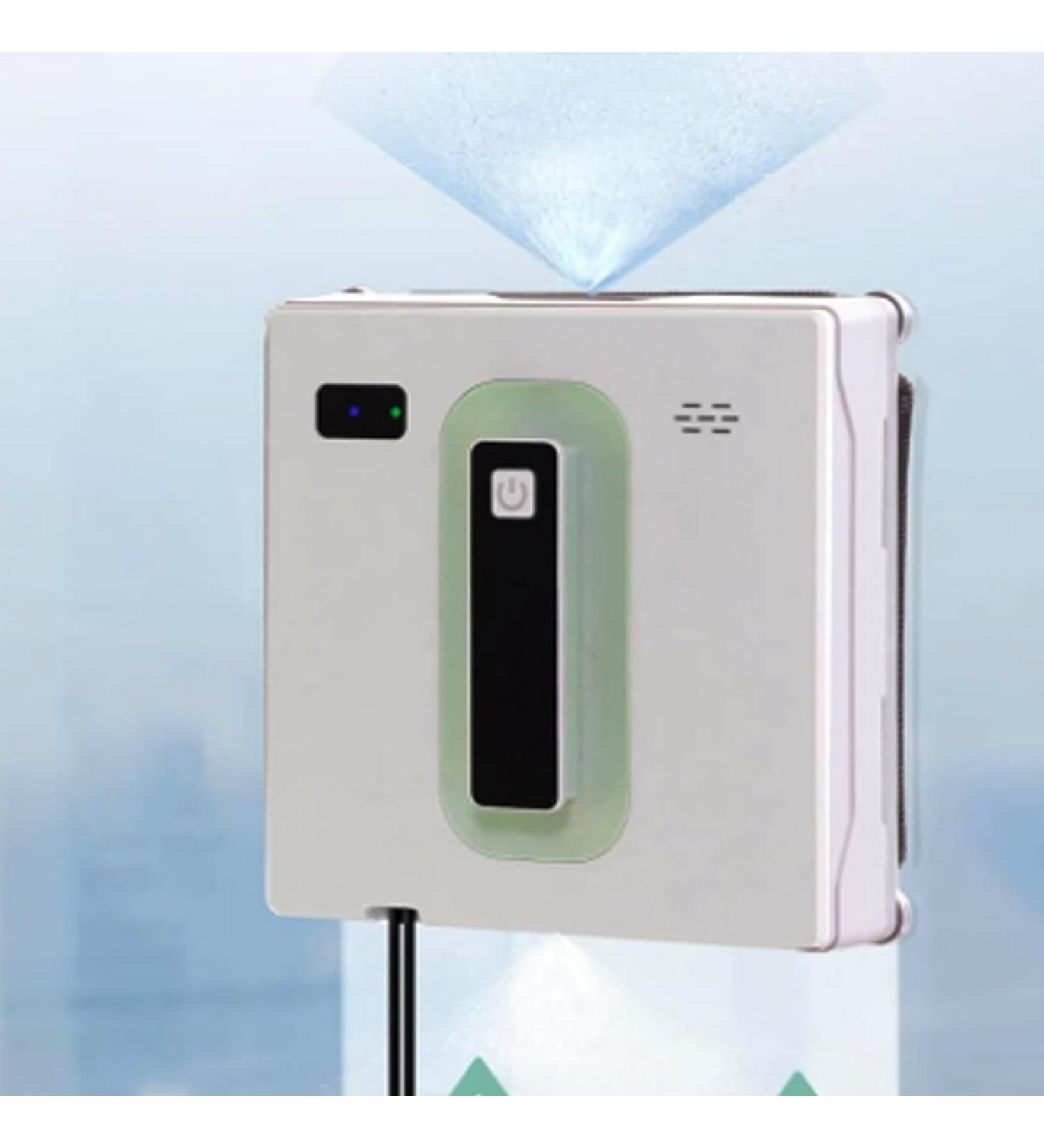 emobwdy Window Cleaning Robot W/Dual Water Spray 2500pa Square Smart Window Vacuum Cleaner W/Remote Control&Safety Rope Glass Cleaning Robot For Interior/Exterior Windows White - Buy Online on GoSupps.com