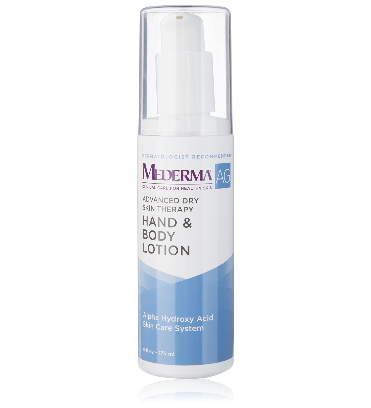 Mederma AG Hand & Body Lotion 6oz: Exfoliating Alpha Hydroxy Acid Formula - Buy Online on GoSupps.com
