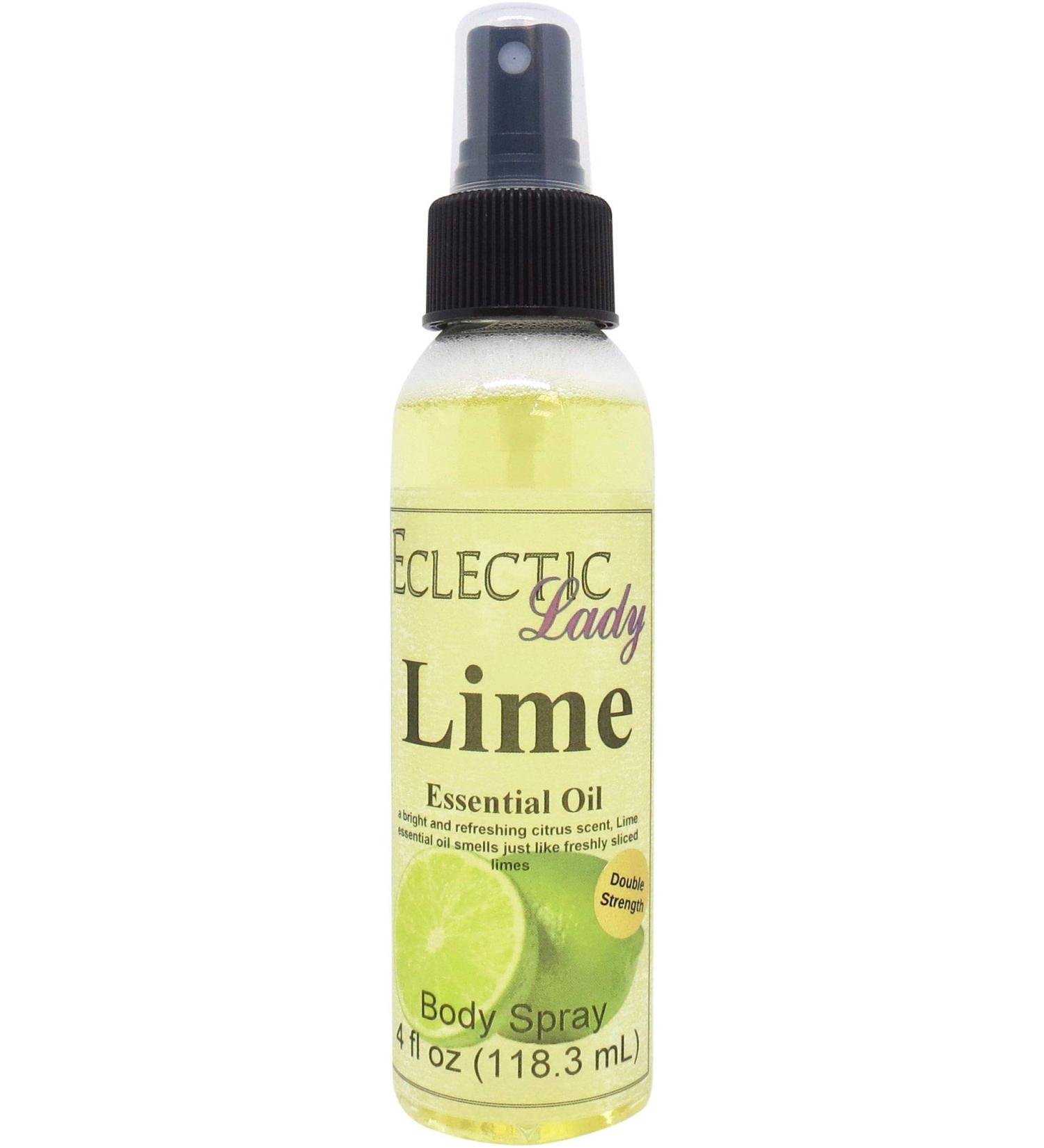 Lime Essential Oil Body Spray (Double Strength) 4 ounces Body Mist for Women with Clean Light & Gentle Fragrance Long Lasting Perfume with Comforting Scent for Men & Women Cologne with Soft 4 Fluid Ounces (Double Strength) - Buy Online on GoSupps.com