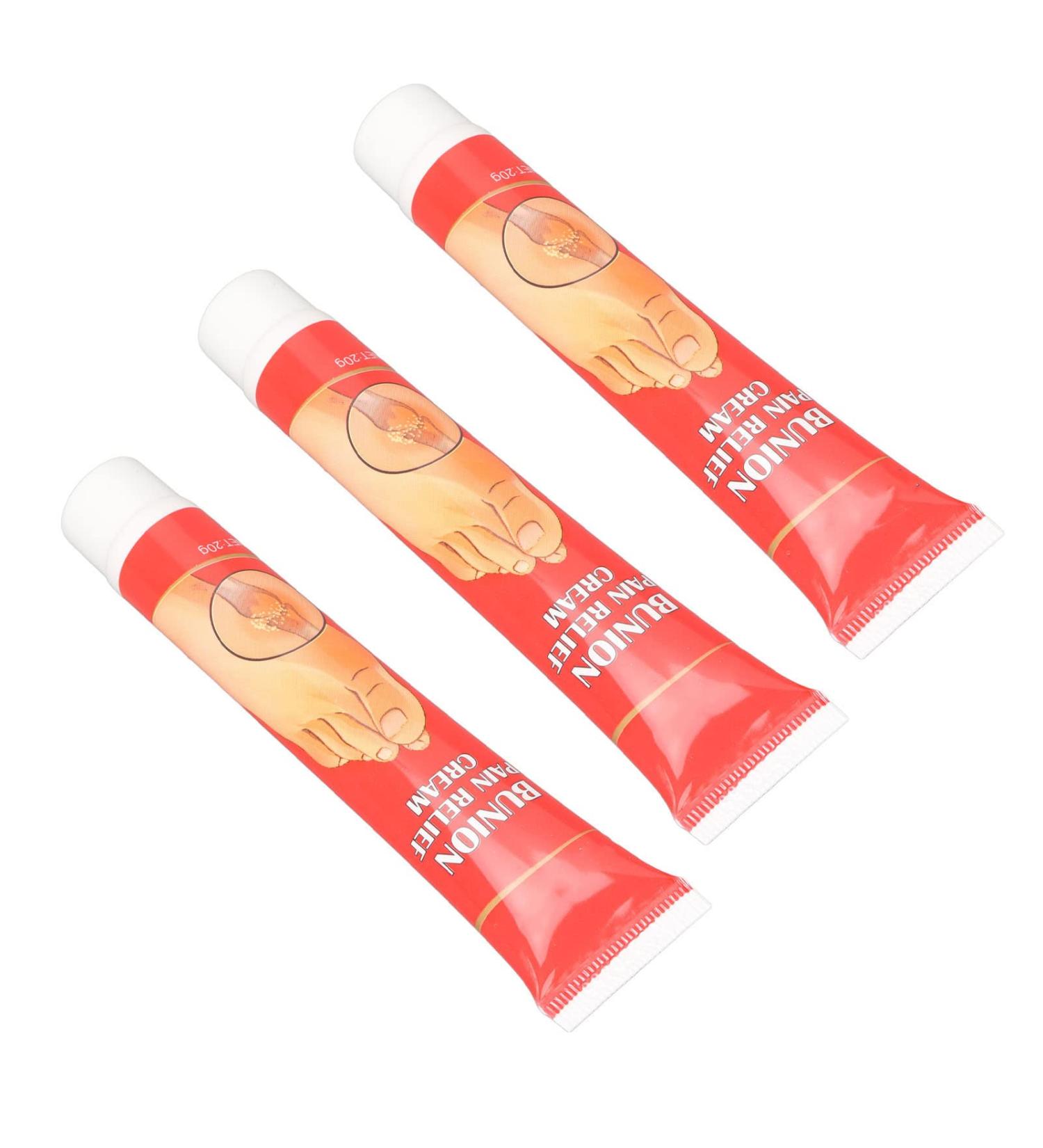 Dauerhaft Toe Swelling Relief Cream - 3pcs 0.7oz Herbal Extract | Safe Bunion Cream for Office Workers | Health Care Solution - Buy Online on GoSupps.com